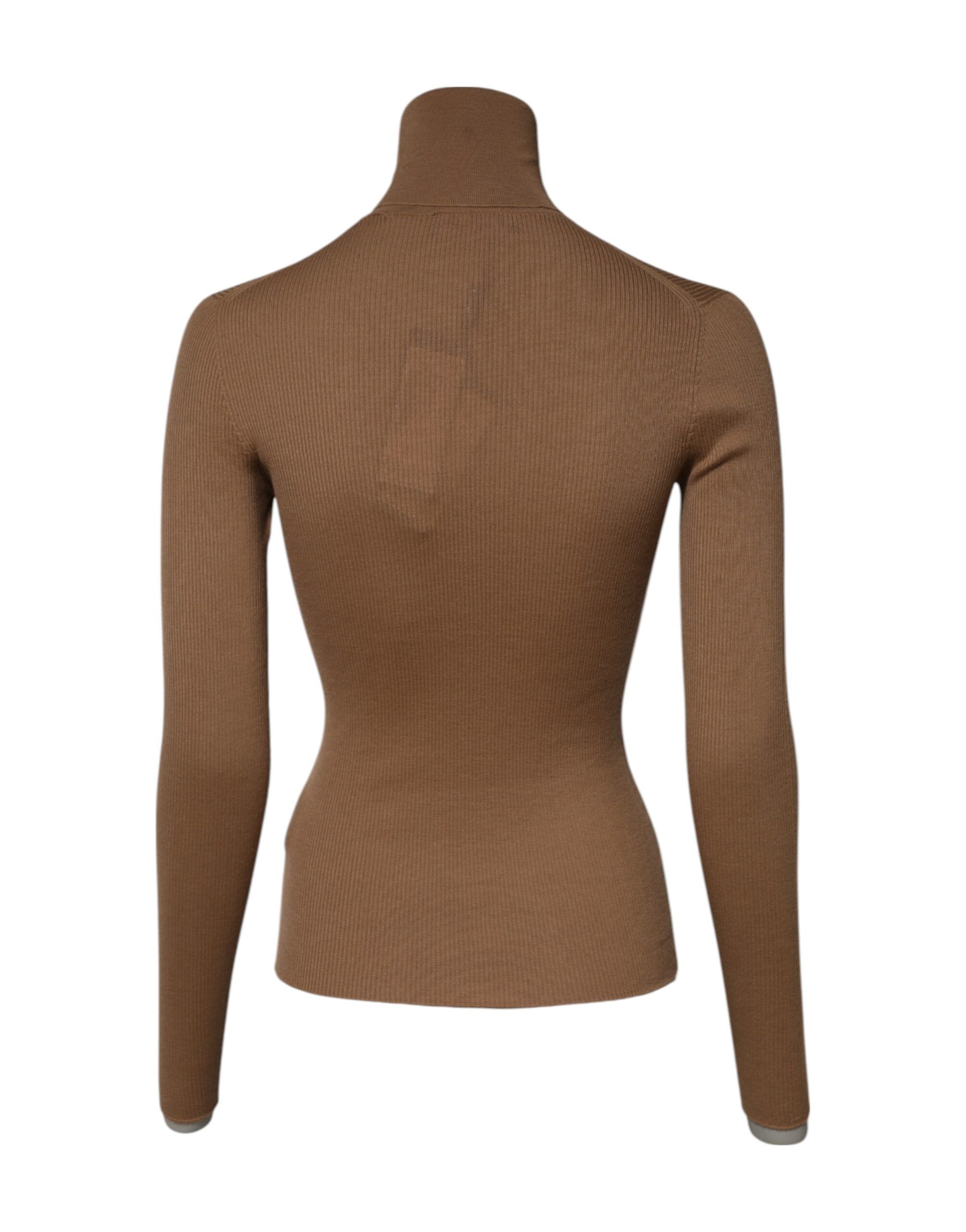 Knit Long Sleeves Turtleneck Women's Sweater (Pre-Owned) - Dolce & Gabbana - Modalova