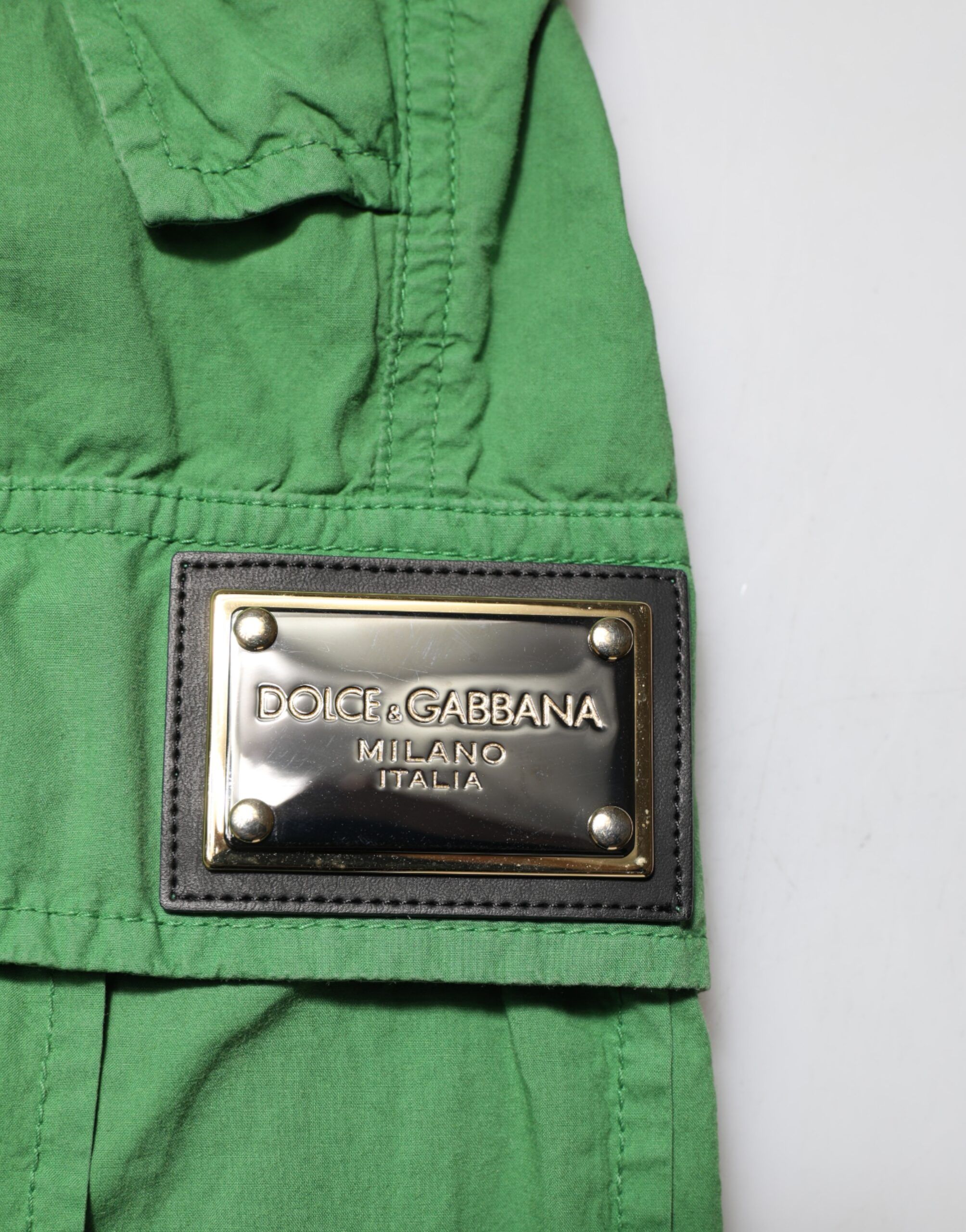 Cotton High Waist Cargo Trouser Women's Pants - Dolce & Gabbana - Modalova