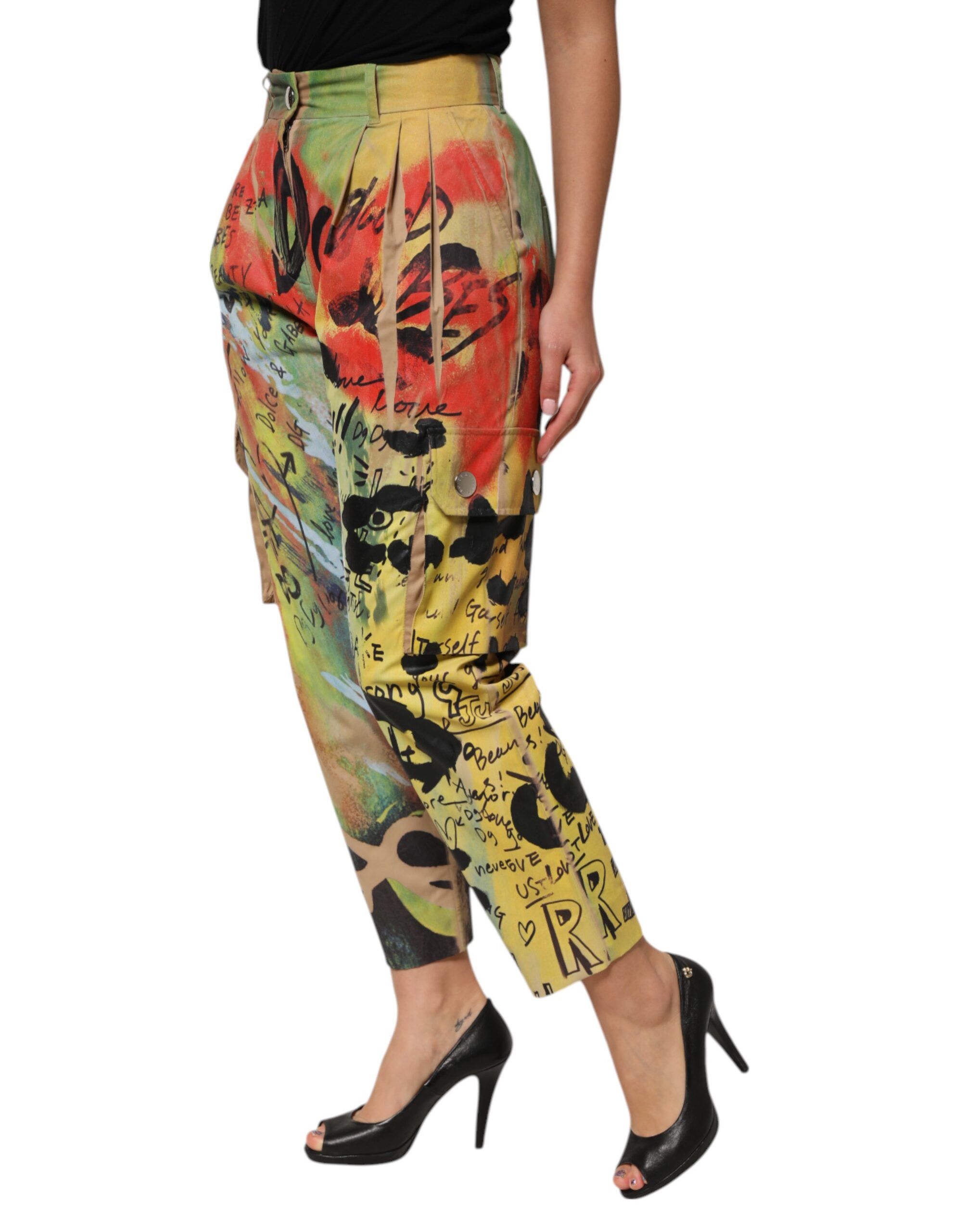 High Waist Cargo Trouser Women's Pants (Pre-Owned) - Dolce & Gabbana - Modalova