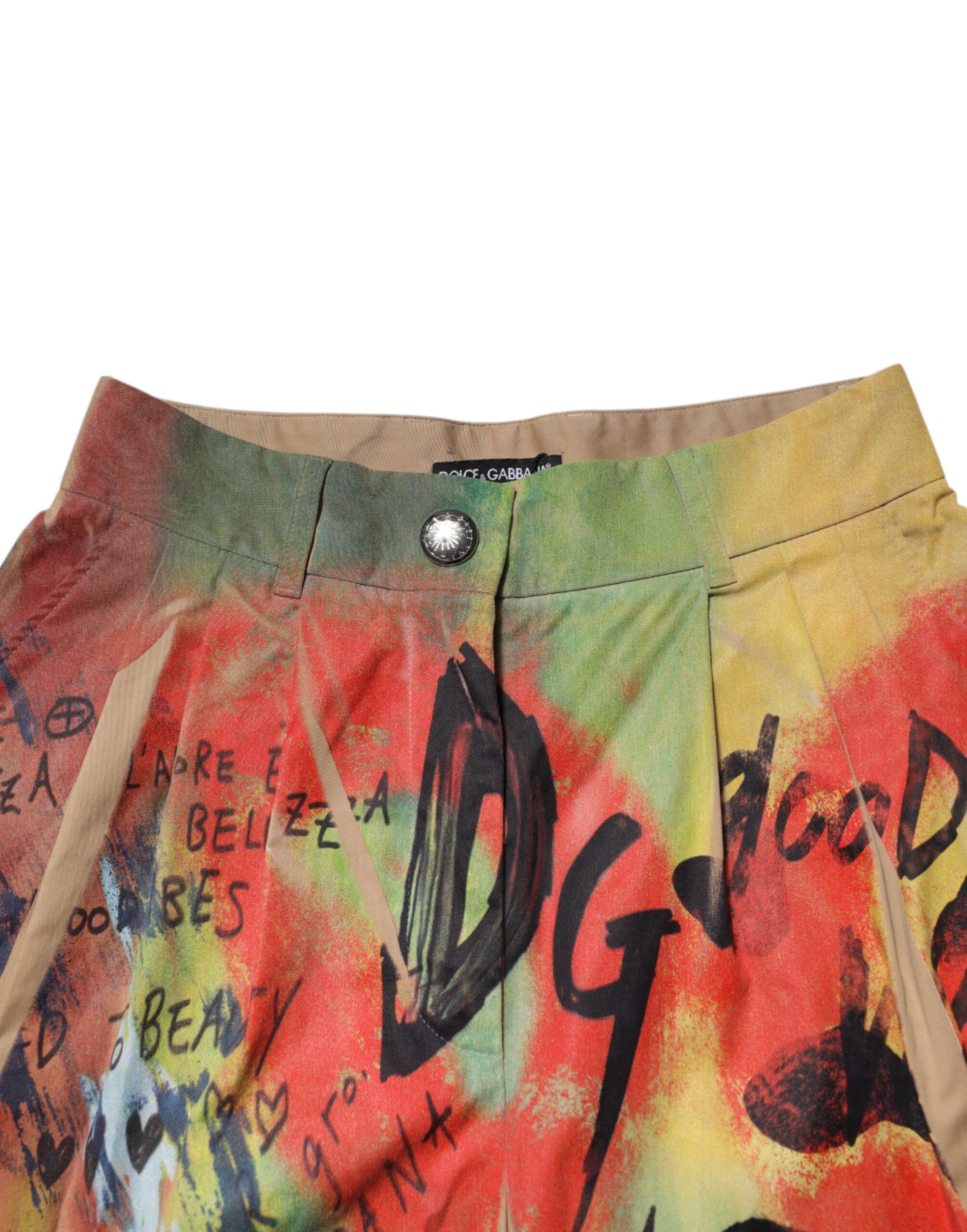 High Waist Cargo Trouser Women's Pants (Pre-Owned) - Dolce & Gabbana - Modalova