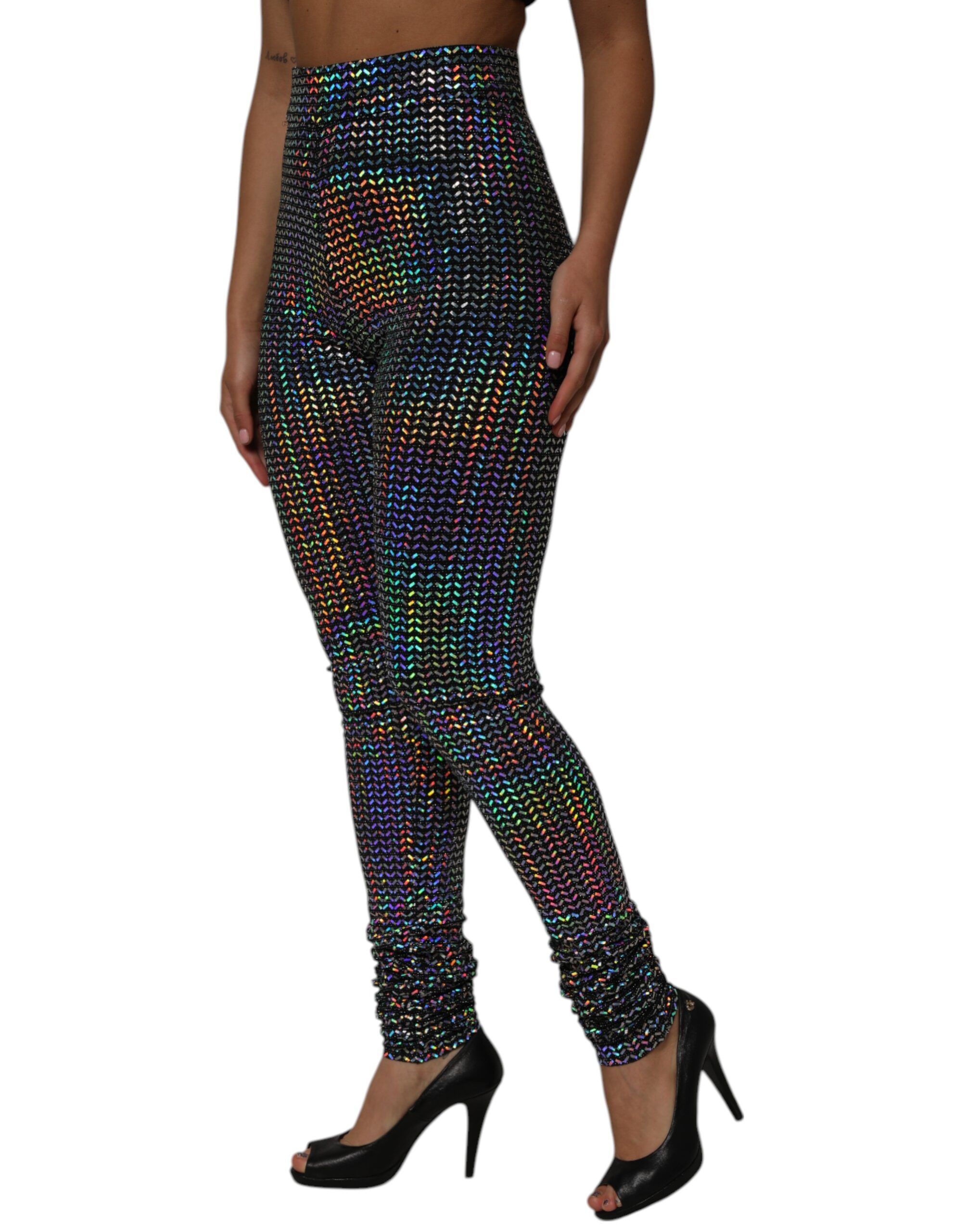 Sequined Leggings Trouser Women's Pants (Pre-Owned) - Dolce & Gabbana - Modalova