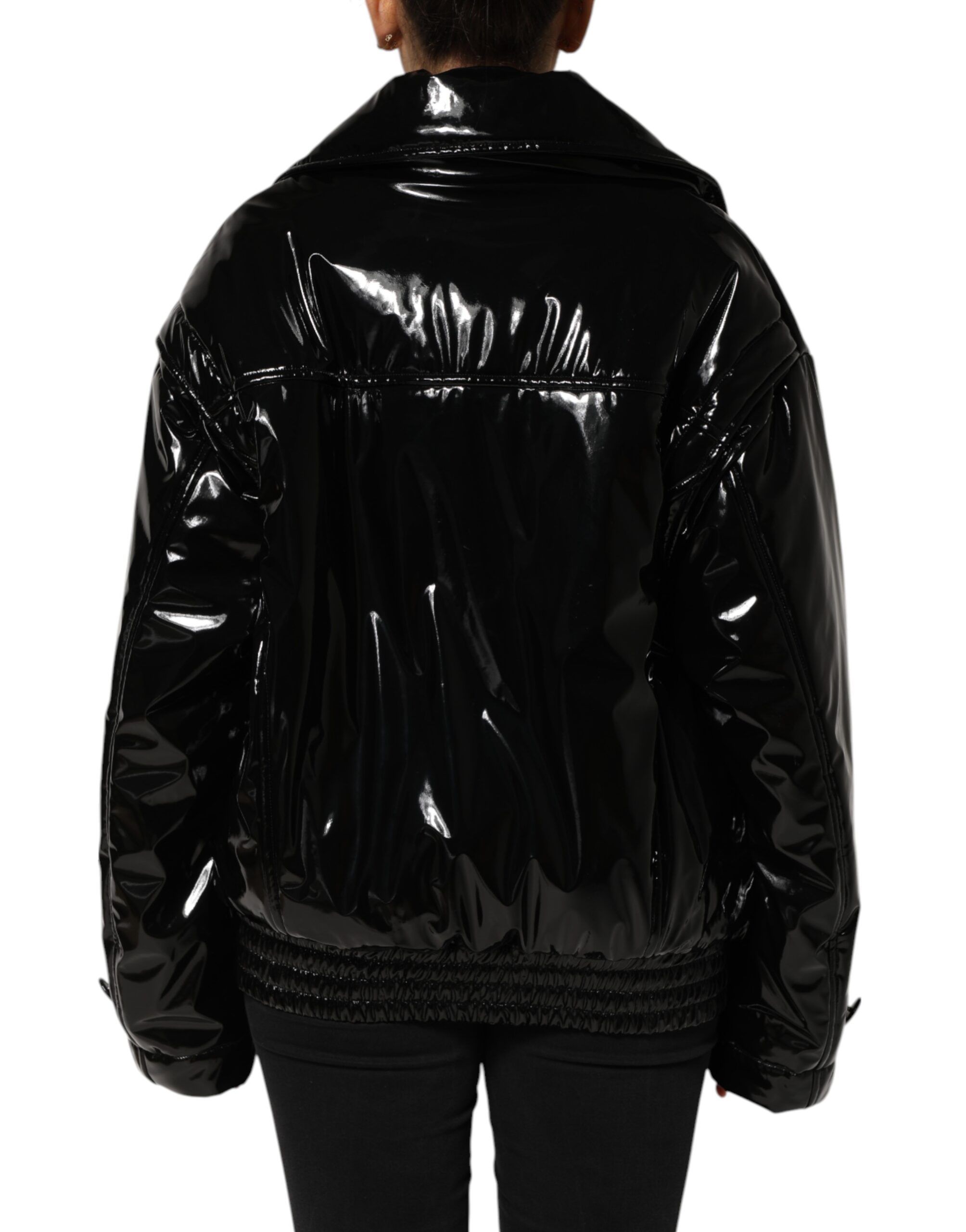 Polyester Quilted Puffer Coat Women's Jacket - Dolce & Gabbana - Modalova