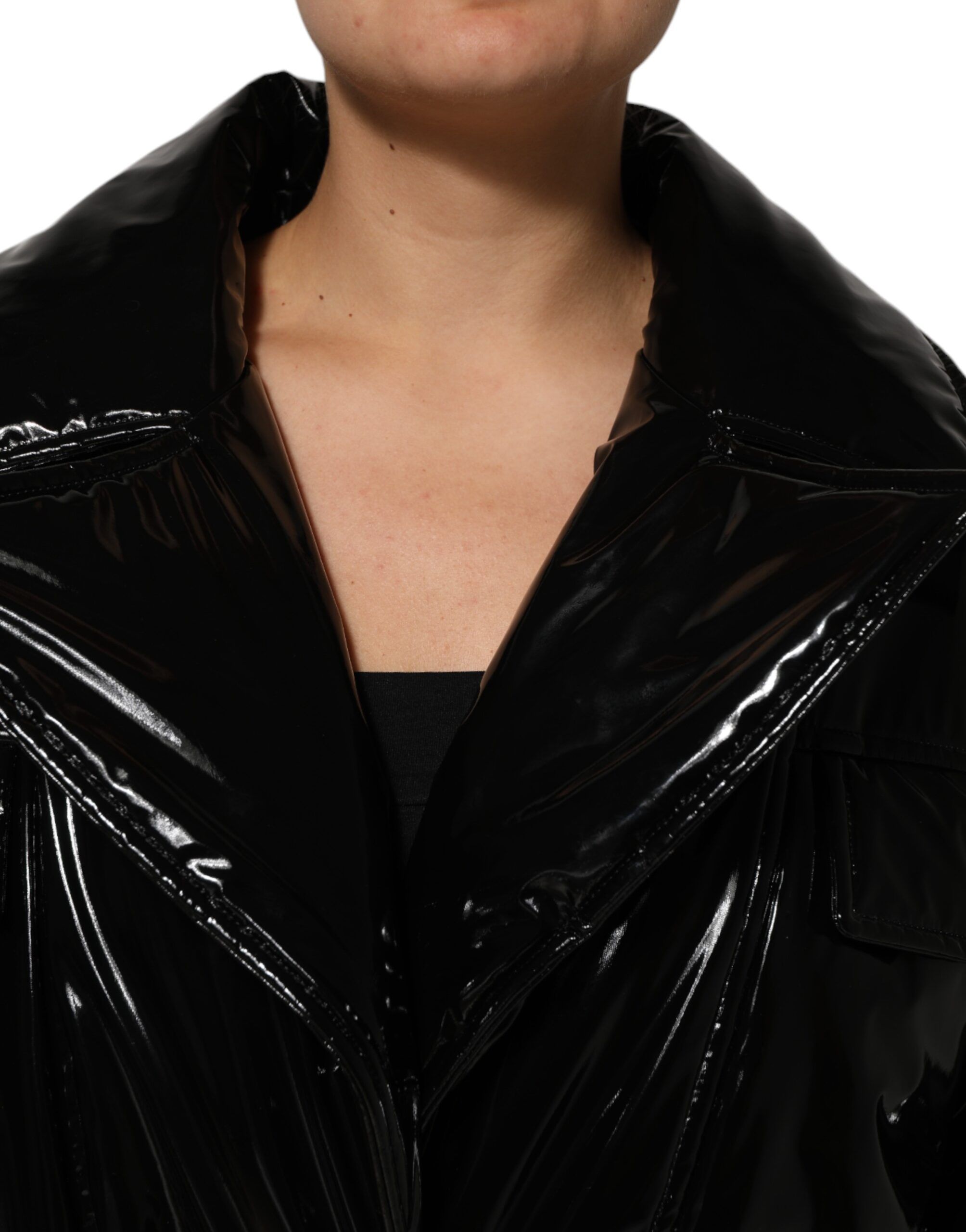 Polyester Quilted Puffer Coat Women's Jacket - Dolce & Gabbana - Modalova
