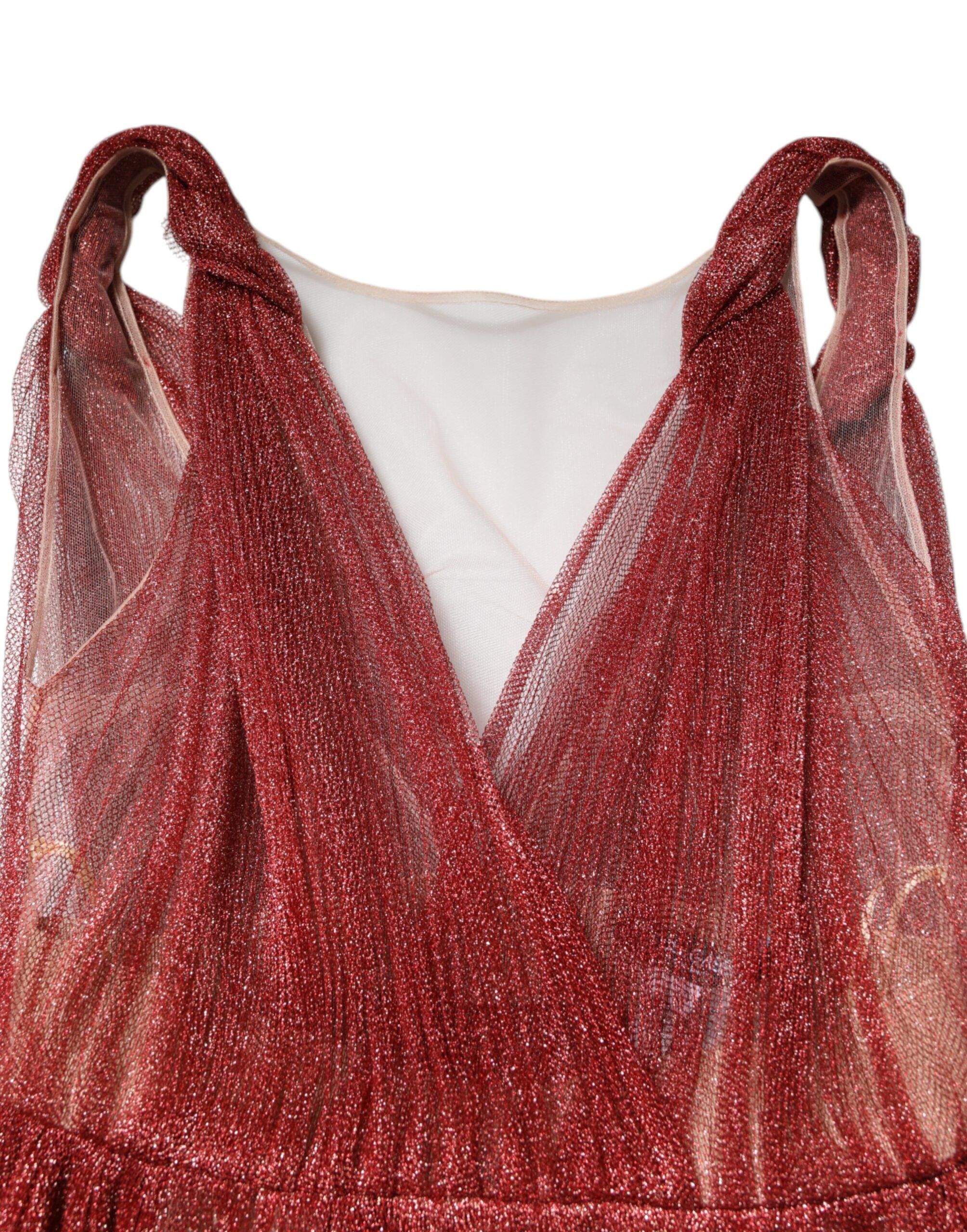 Mesh Sleeveless Midi A-line Women's Dress (Pre-Owned) - Dolce & Gabbana - Modalova