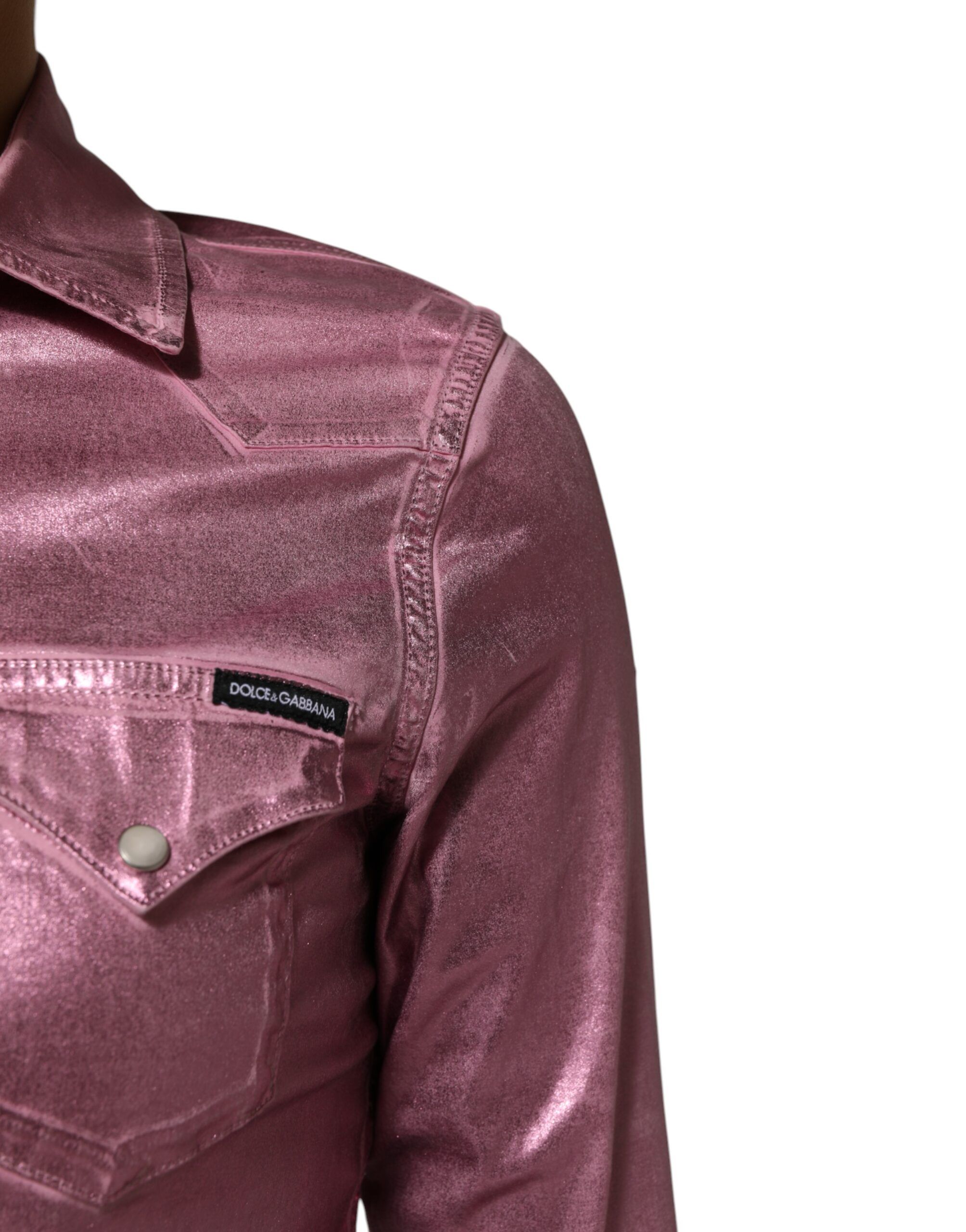 Cotton Stretch Collared Cropped Women's Jacket (Pre-Owned) - Dolce & Gabbana - Modalova
