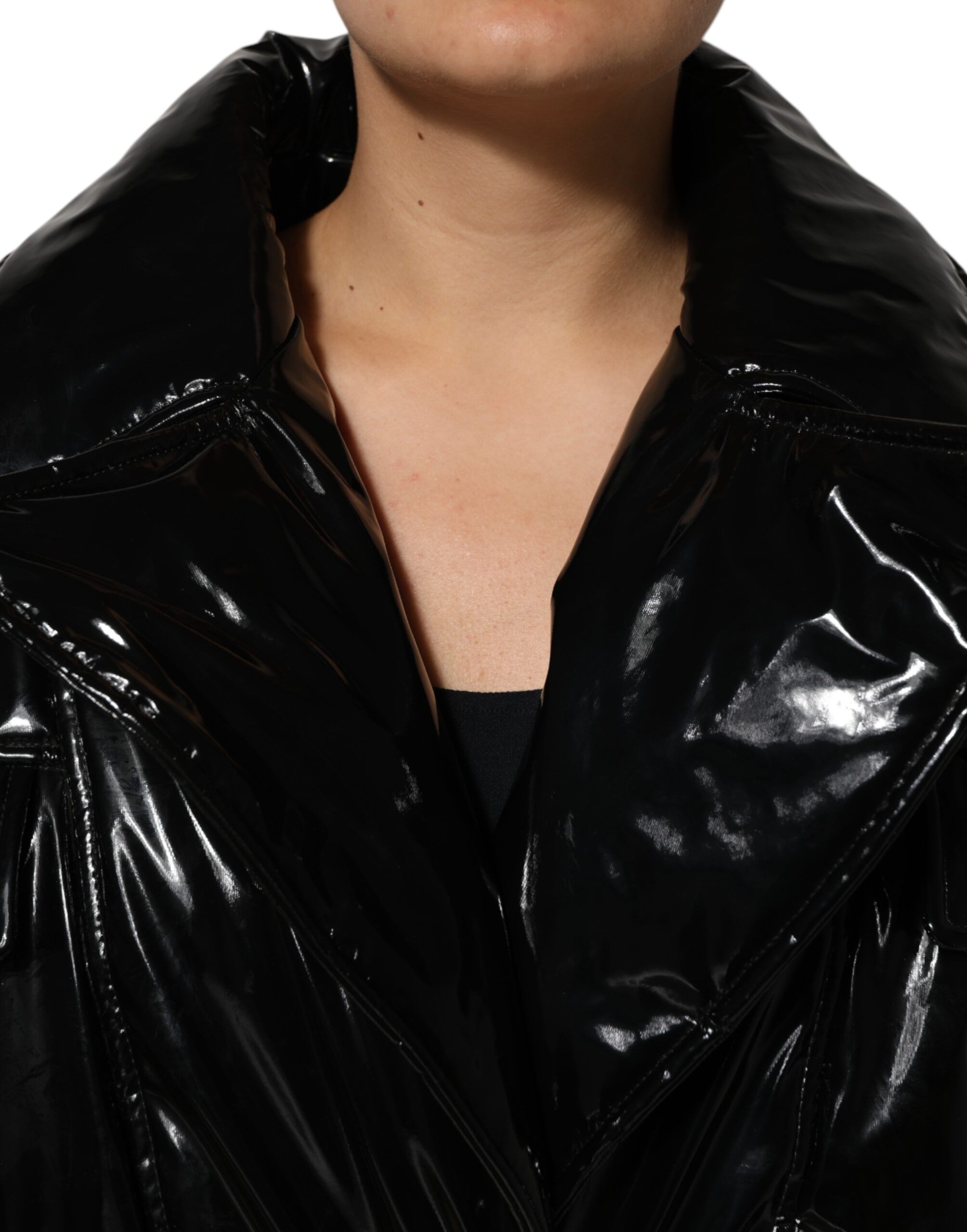 Polyester Quilted Puffer Coat Women's Jacket - Dolce & Gabbana - Modalova