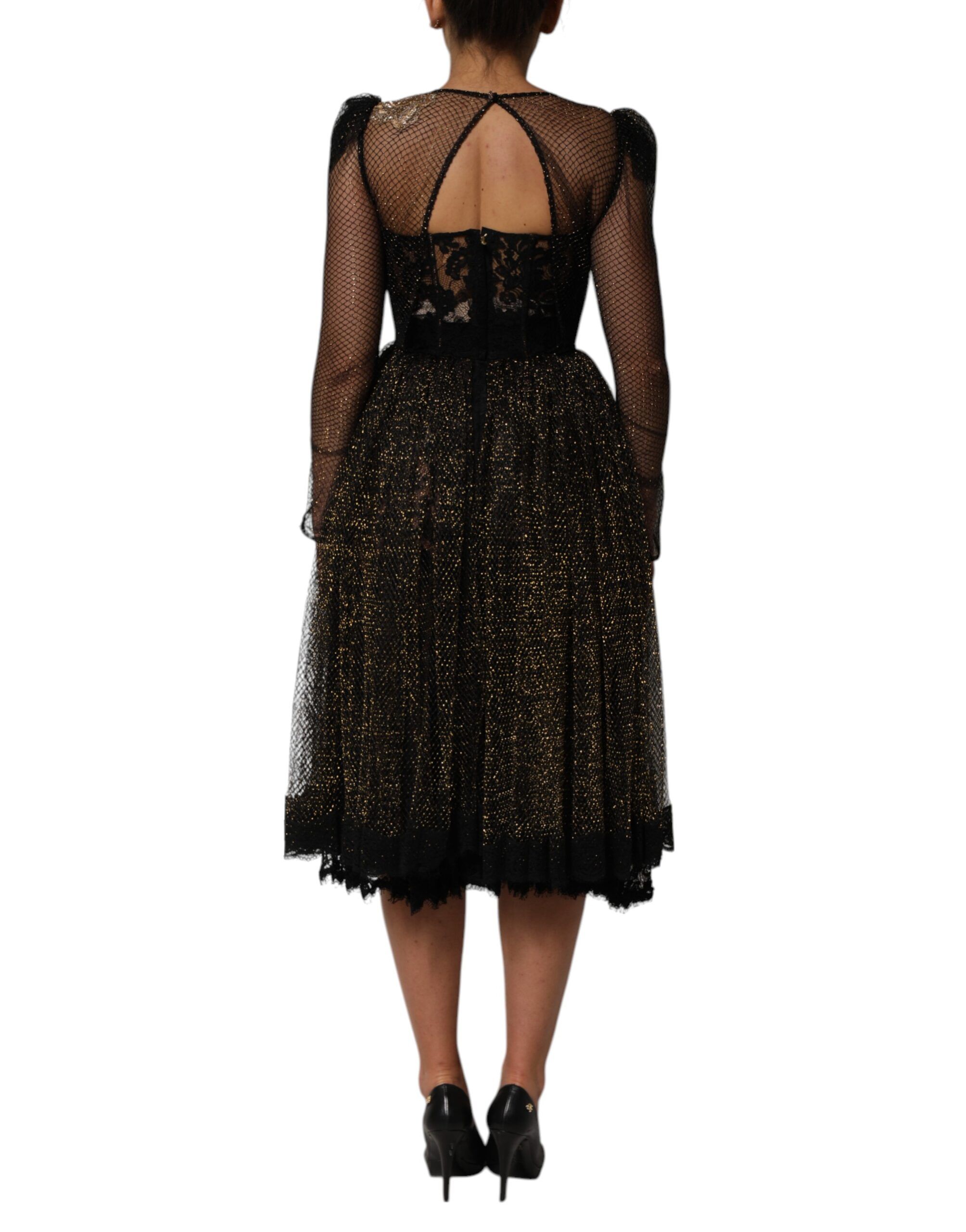 Crystal Heart Embellished A-line Women's Dress (Pre-Owned) - Dolce & Gabbana - Modalova