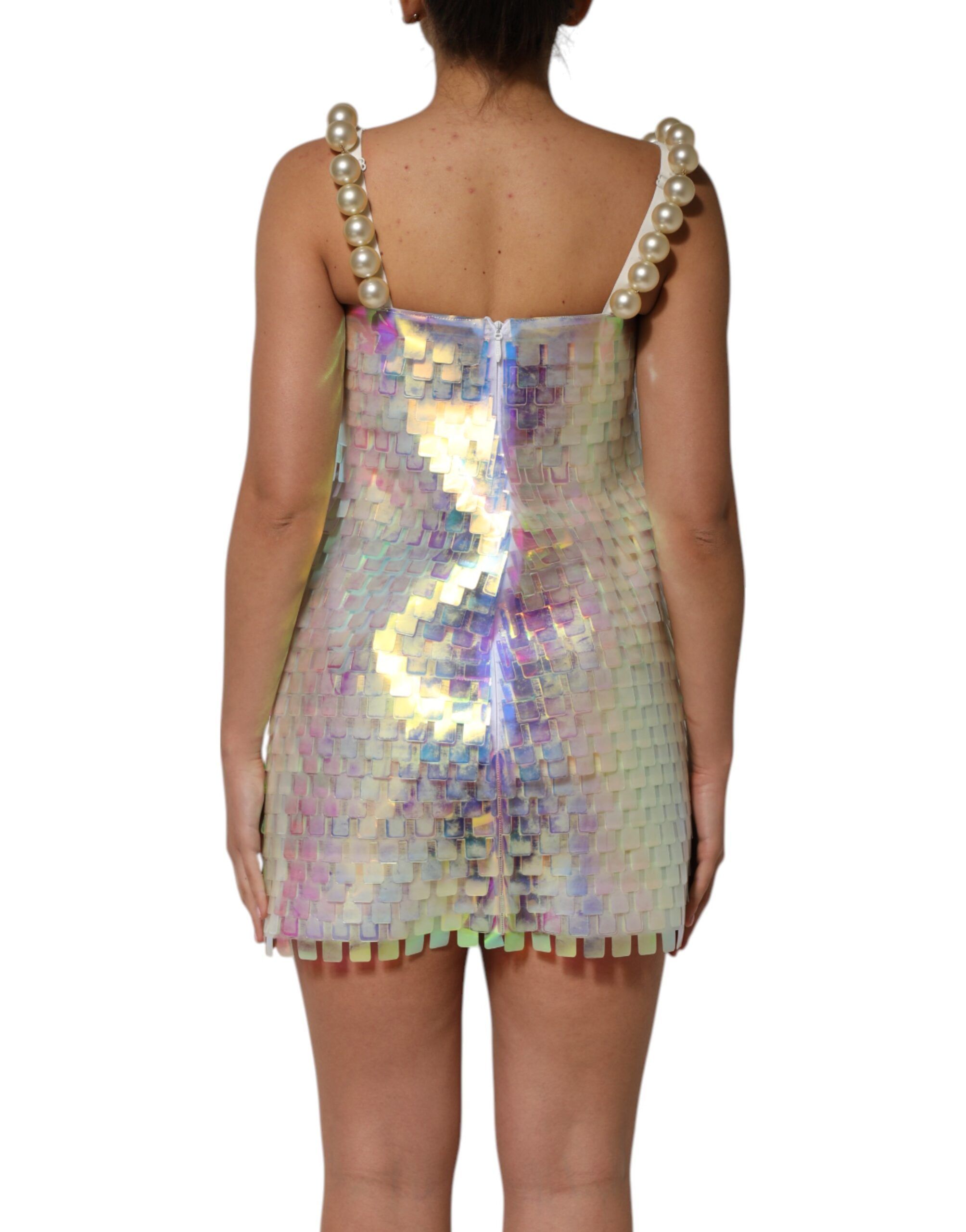 Sequin Holographic Mini Women's Dress - Dolce & Gabbana - Modalova