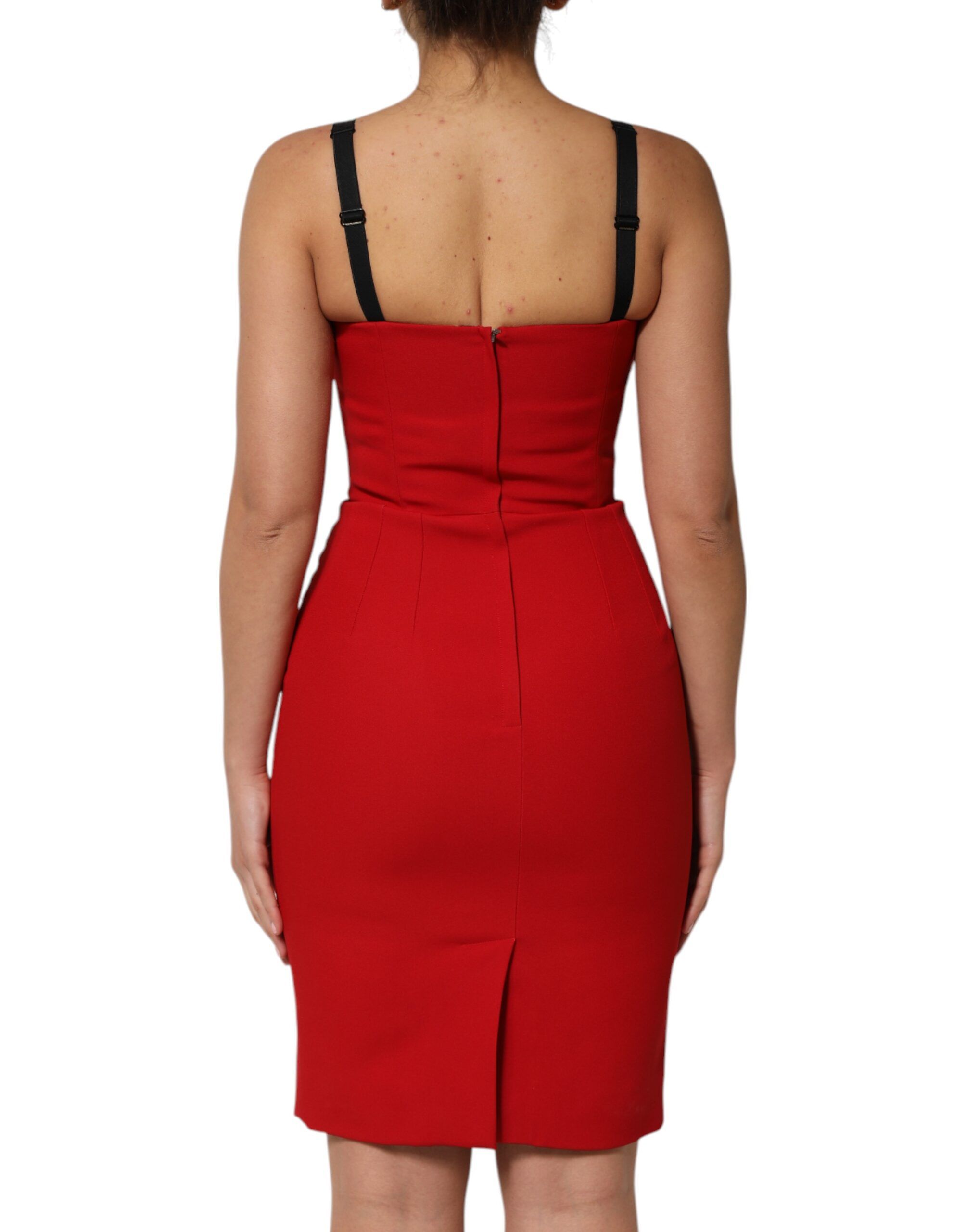 Stretch Bodycon Sheath Knee Length Women's Dress - Dolce & Gabbana - Modalova