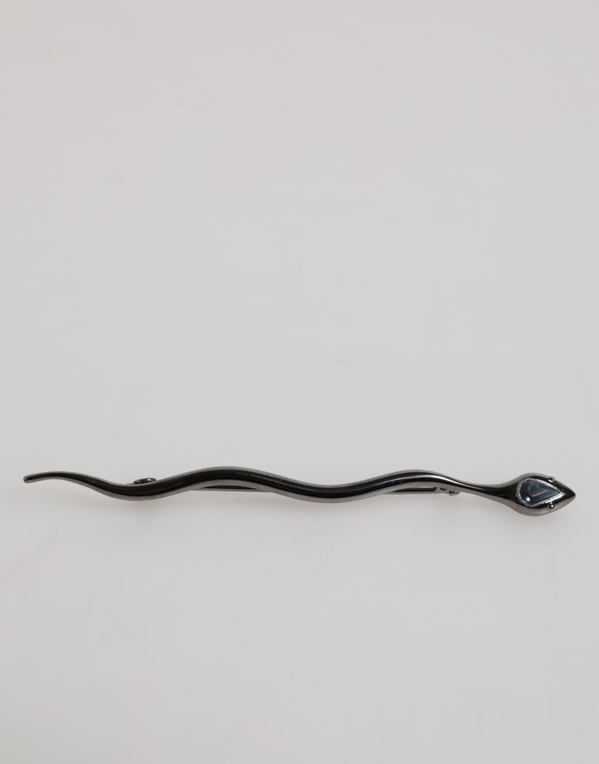 Brass Crystal Spilla Serpente Mens Brooch Men's Pin - Dolce & Gabbana - Modalova