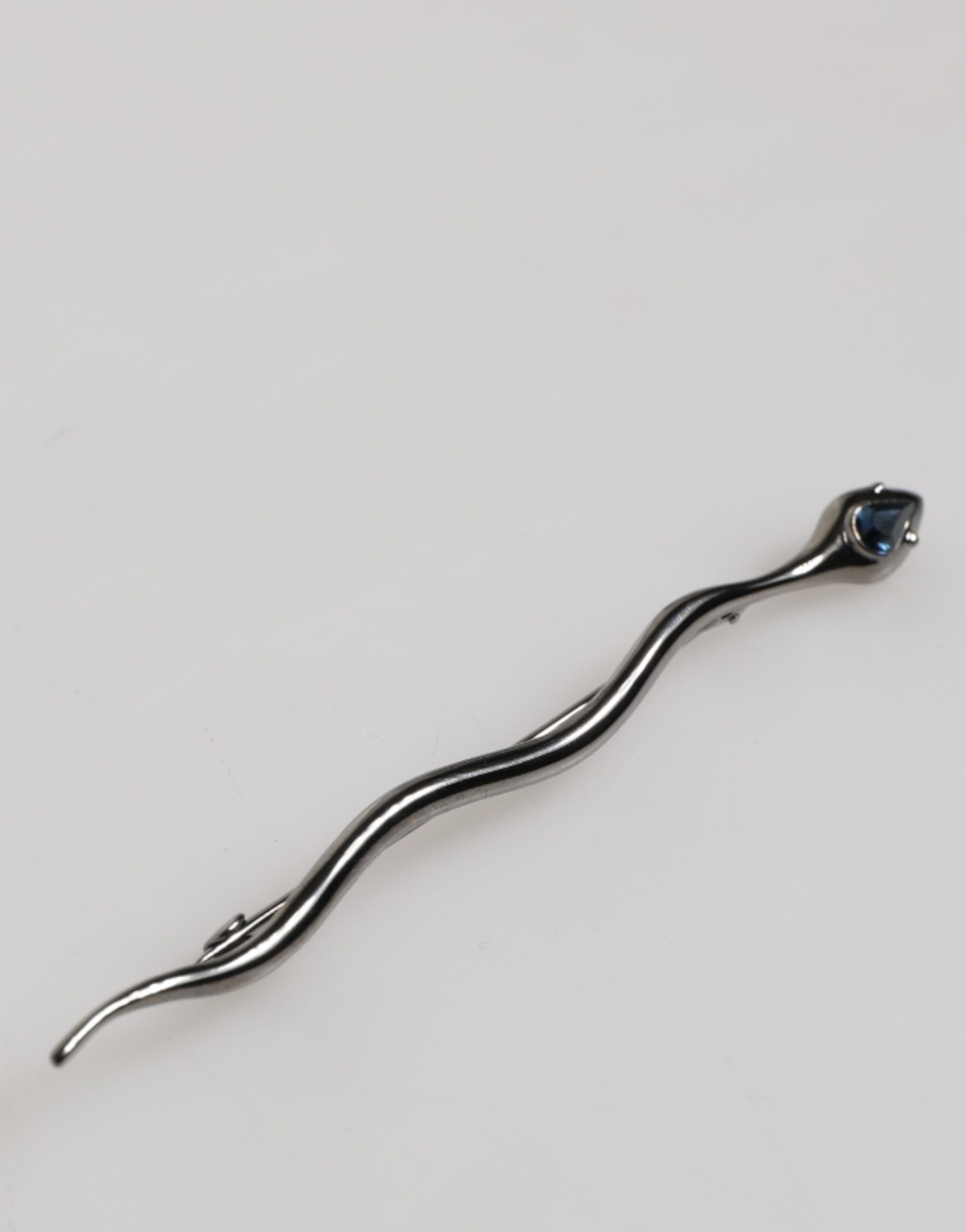 Brass Crystal Spilla Serpente Mens Brooch Men's Pin - Dolce & Gabbana - Modalova