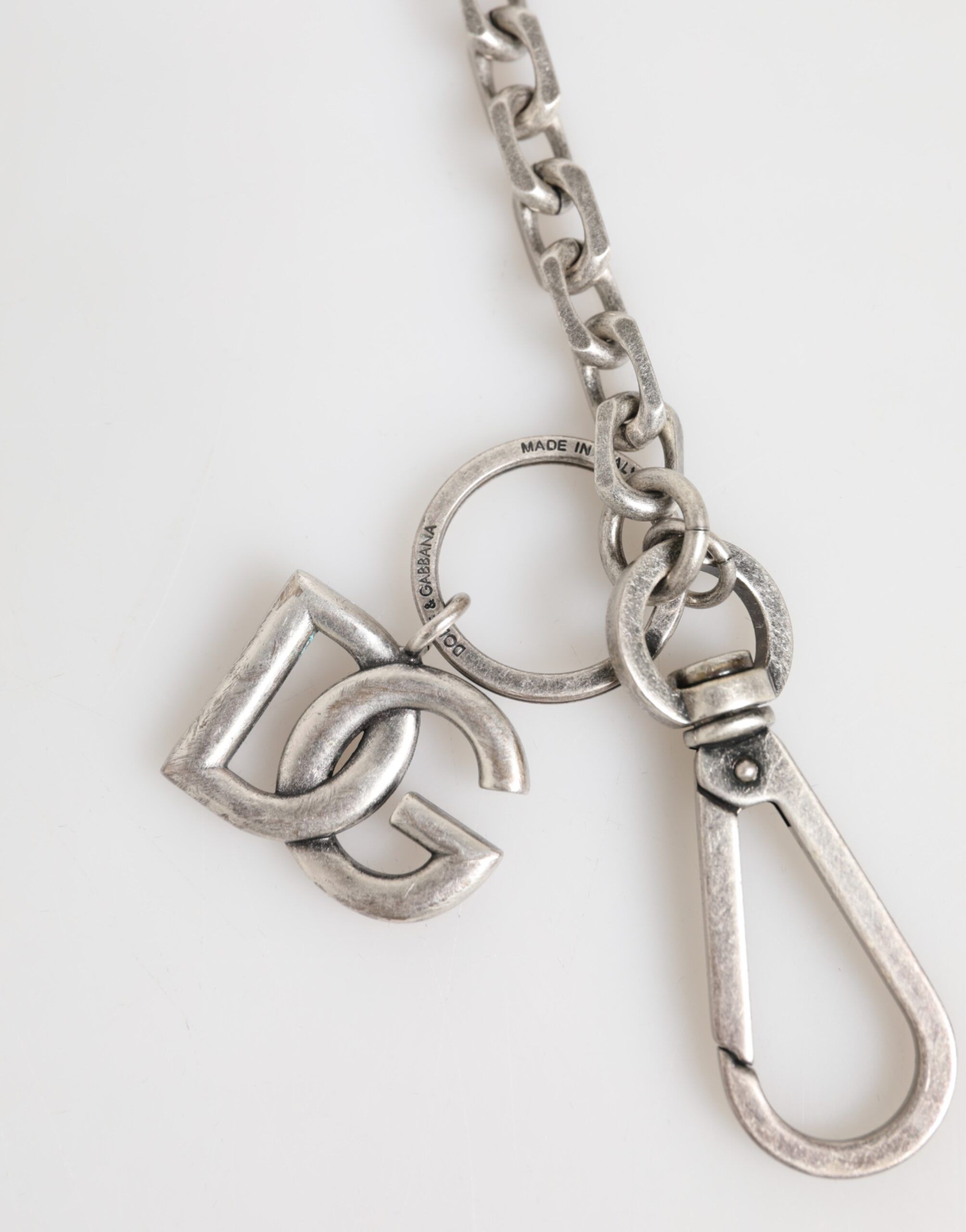 Tone Brass DG Logo Detailing Chain Men Men's Necklace - Dolce & Gabbana - Modalova