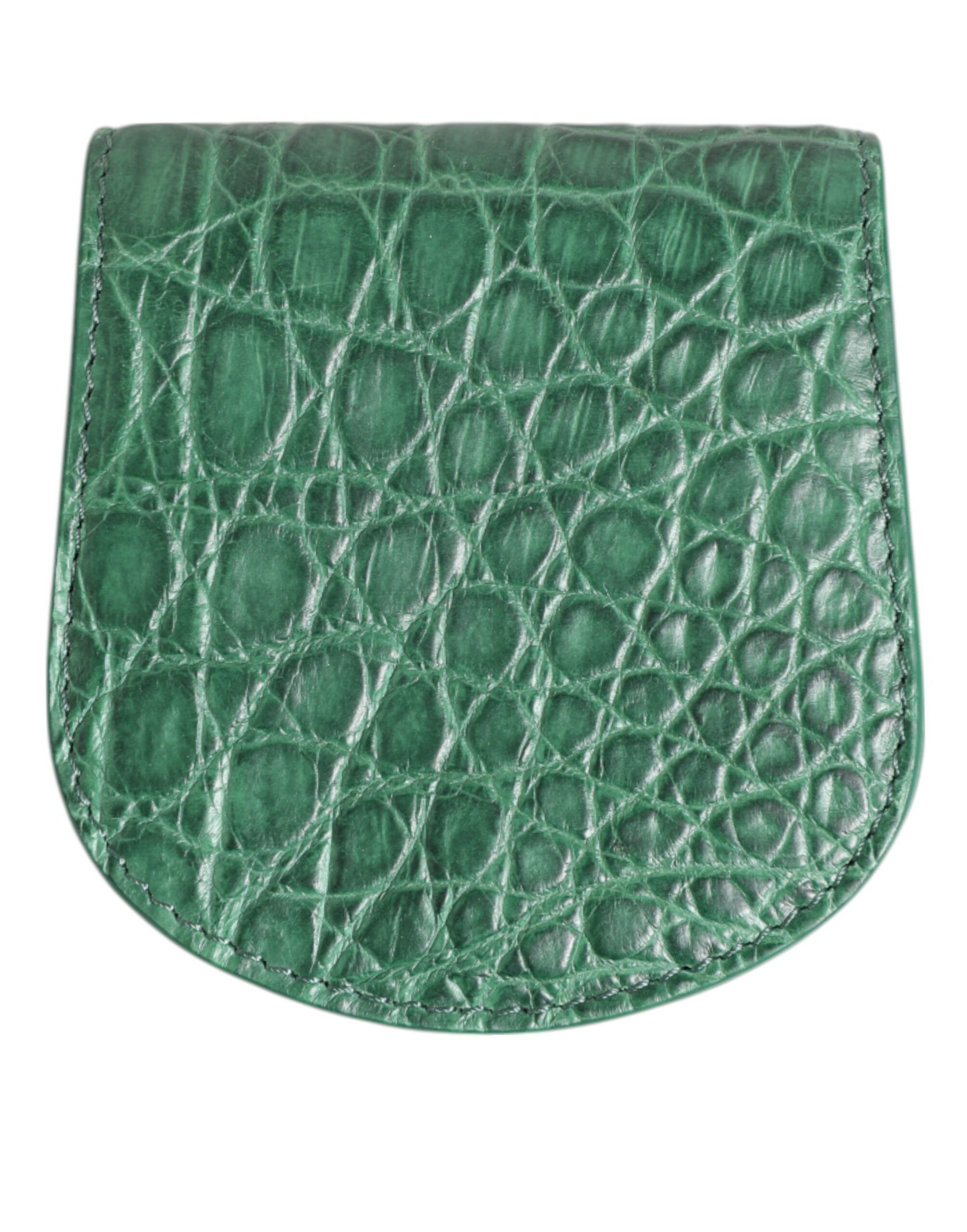 Exotic Skin Coin Condom Case Holder Pocket Men's Wallet - Dolce & Gabbana - Modalova