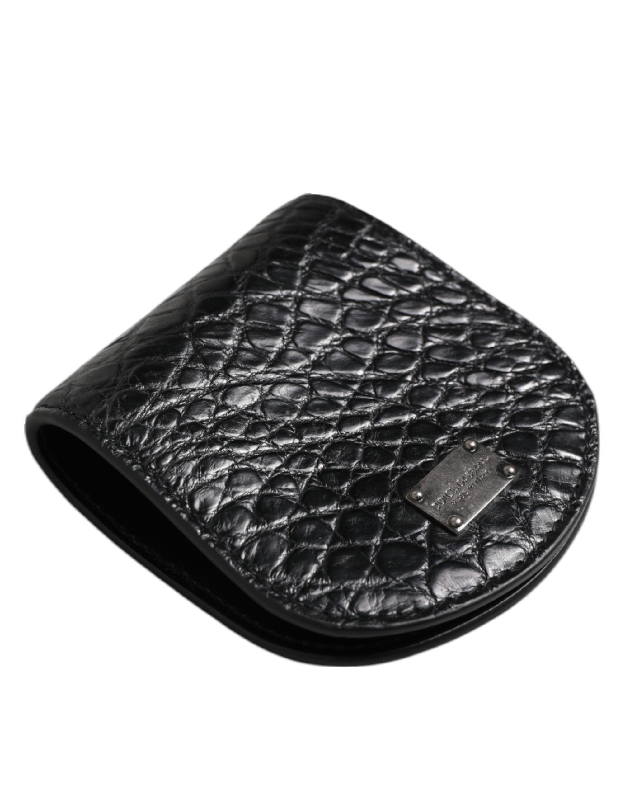 Exotic Skin Coin Condom Case Holder Pocket Men's Wallet - Dolce & Gabbana - Modalova