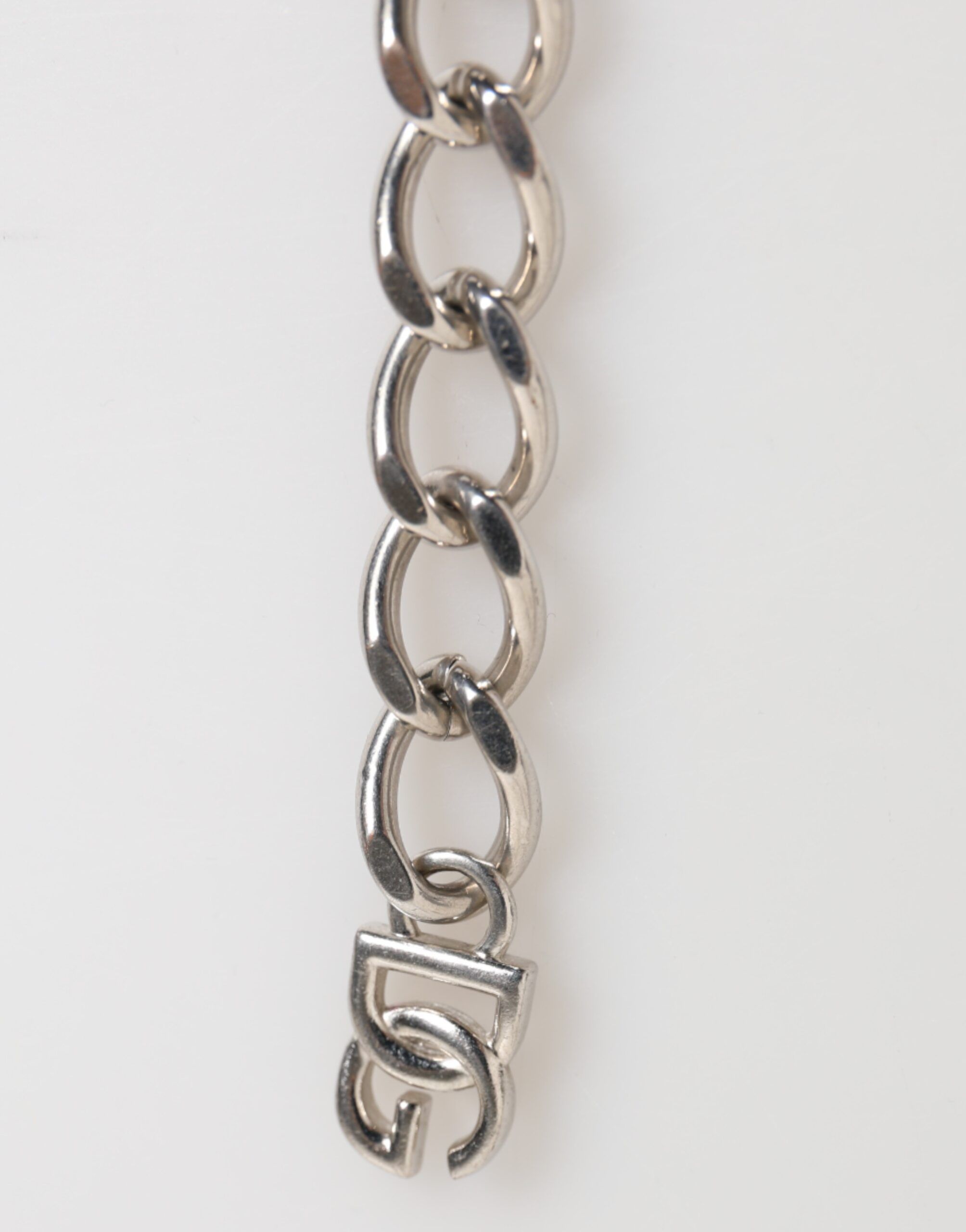 Tone Brass Chain Lobster Clasp DG Logo Men's Bracelet (Pre-Owned) - Dolce & Gabbana - Modalova