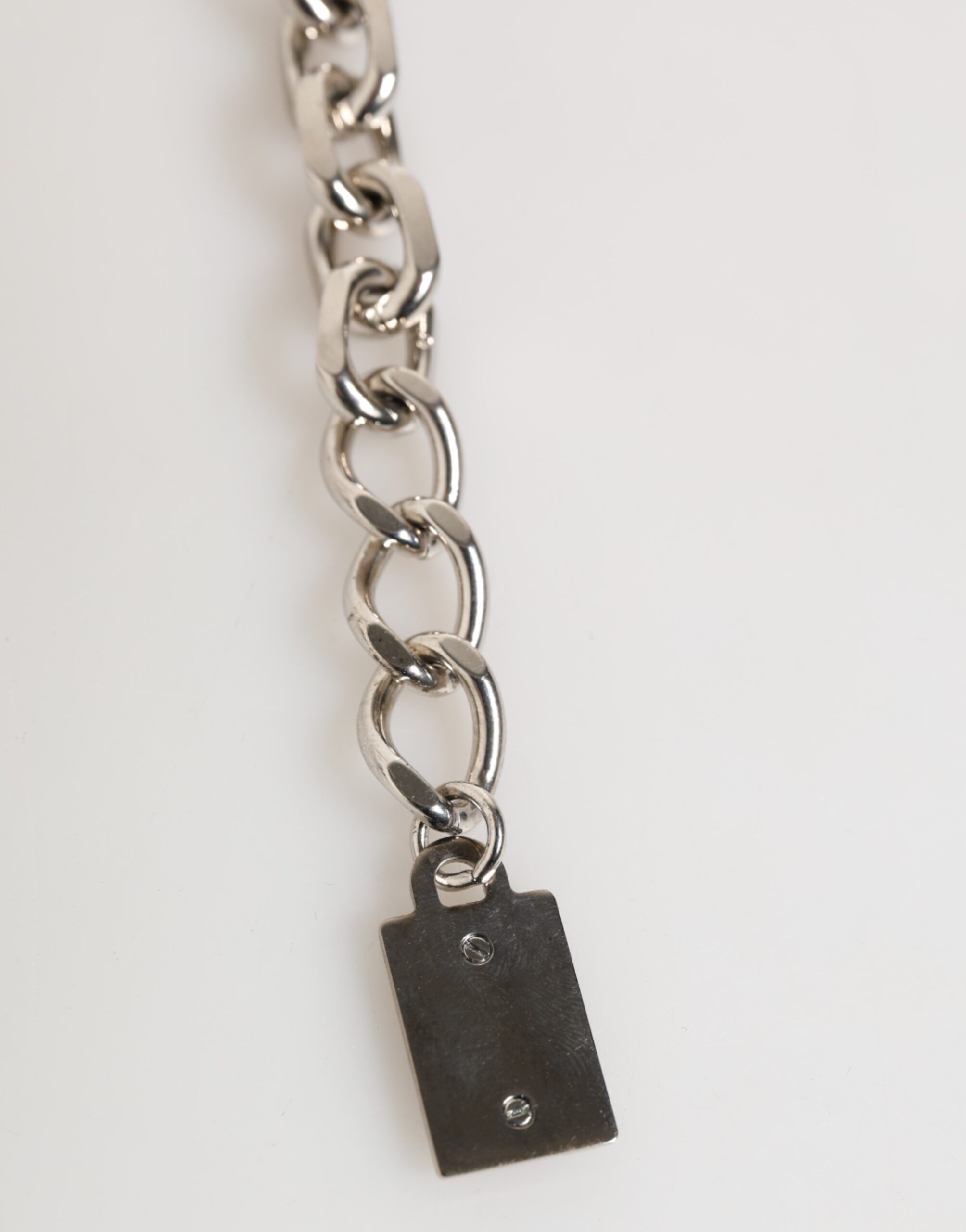 Chain Brass Beaded Lobster Clasp Logo Men Men's Bracelet - Dolce & Gabbana - Modalova