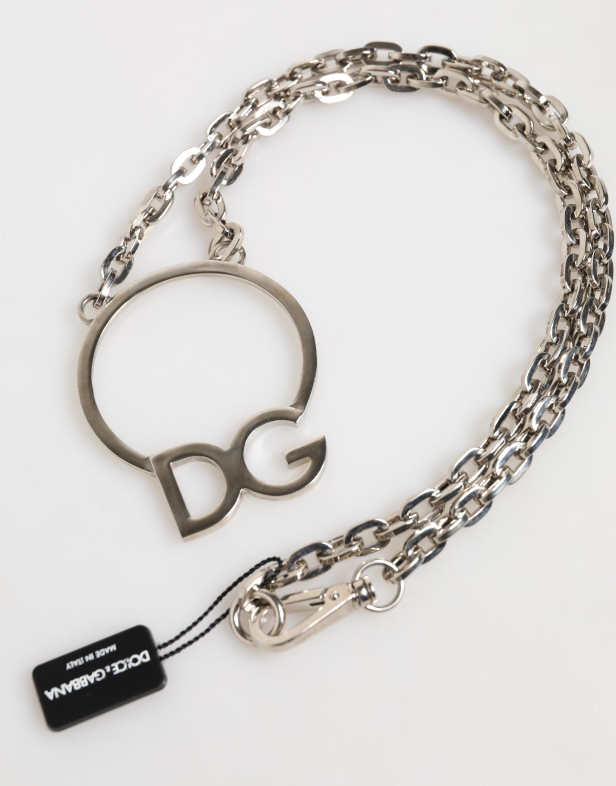 Tone Brass Chain DG Logo Pendant Men Men's Necklace - Dolce & Gabbana - Modalova