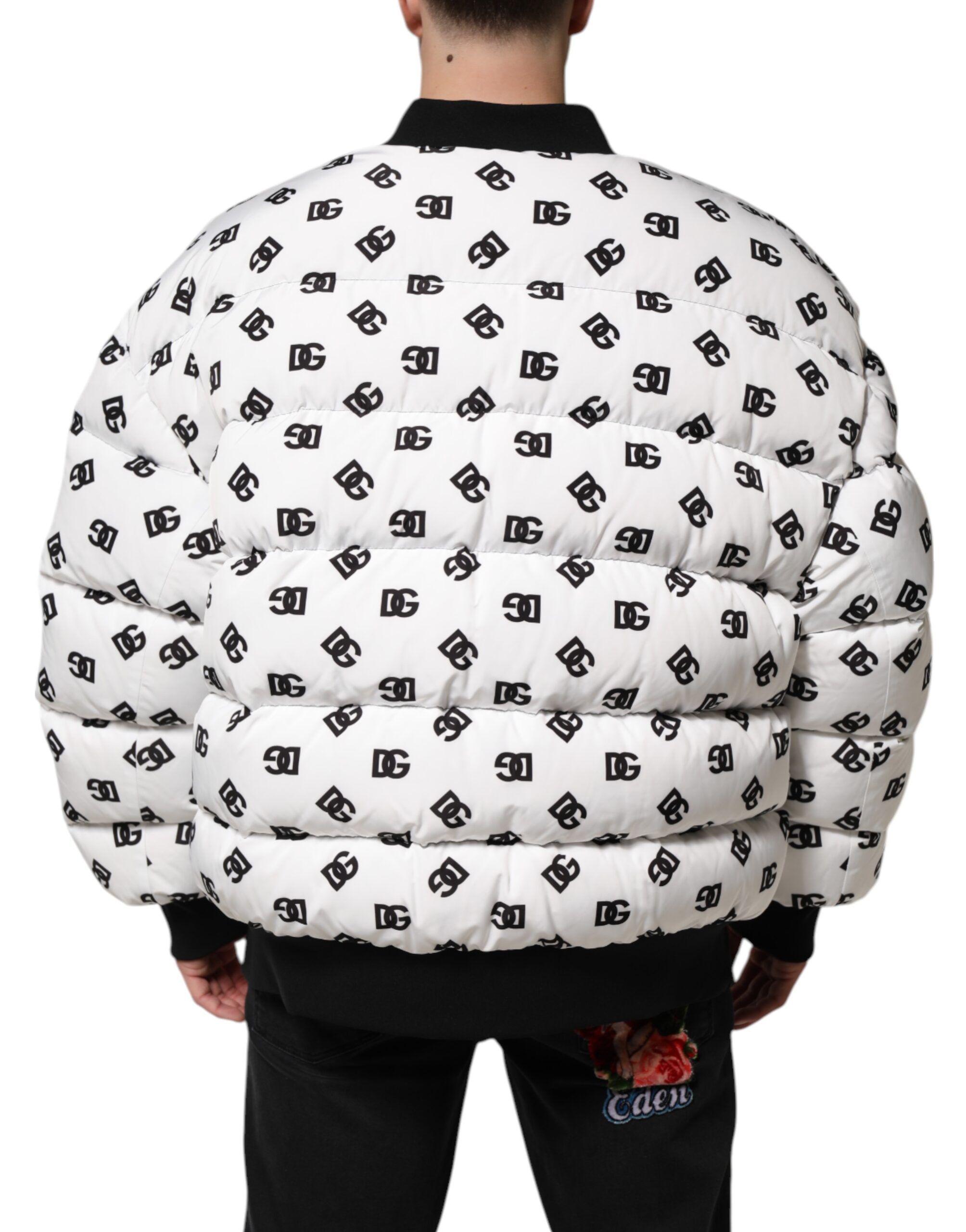 DG Monogram Full Zip Quilted Men's Jacket (Pre-Owned) - Dolce & Gabbana - Modalova