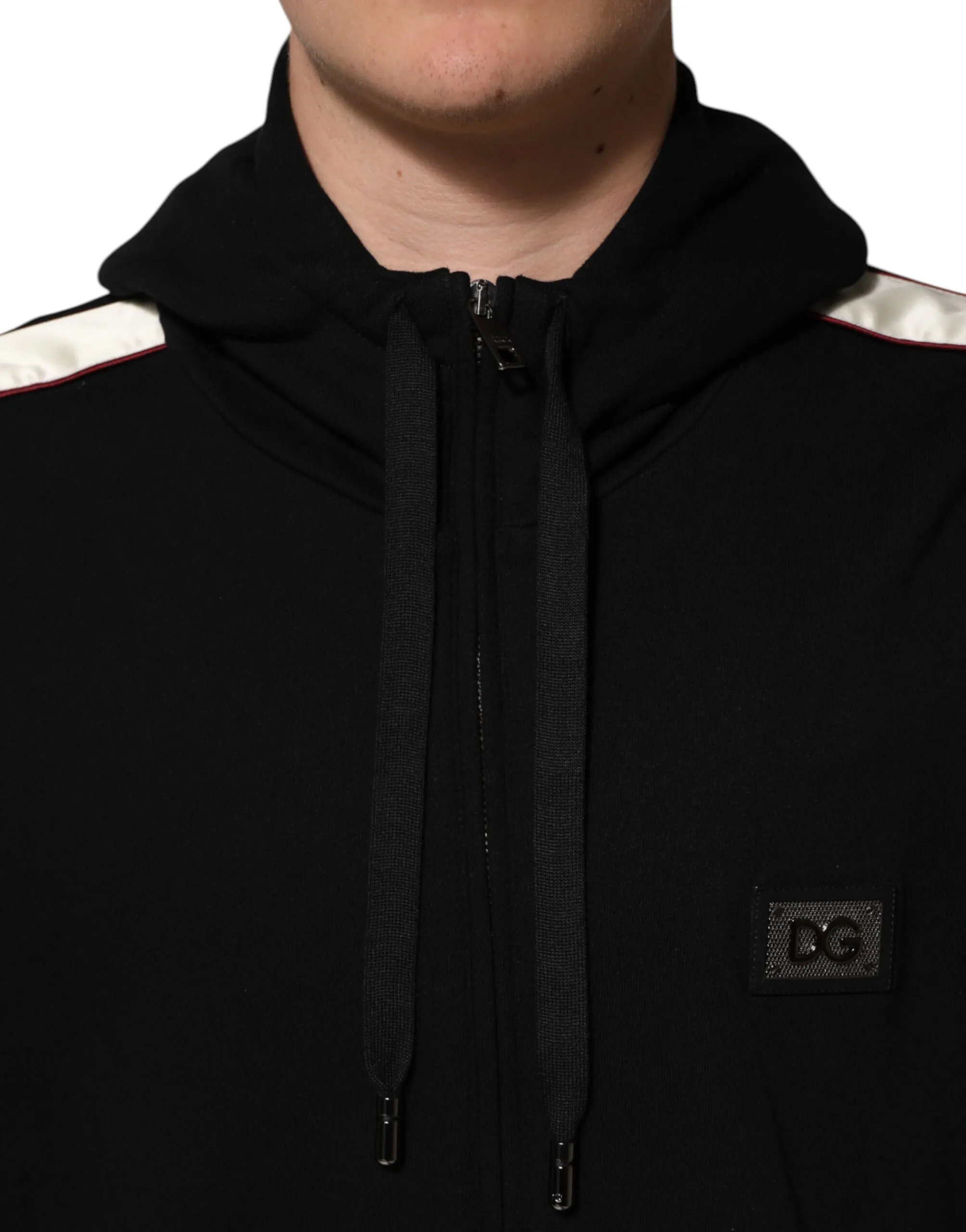 Cotton Plaque Track Cardigan Men's Sweater (Pre-Owned) - Dolce & Gabbana - Modalova