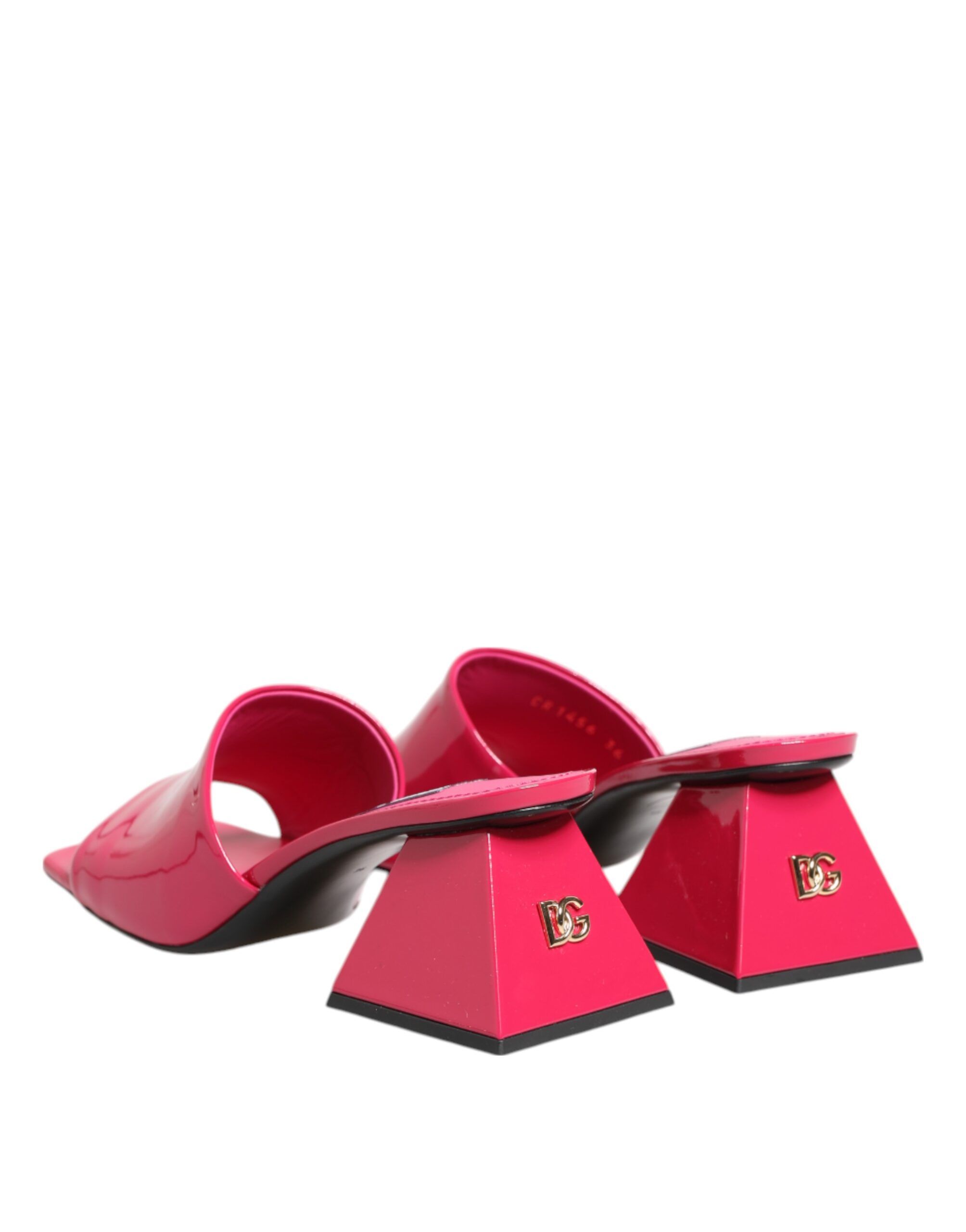 Open Toe Block Heel Mules Sandals Women's Shoes - Dolce & Gabbana - Modalova
