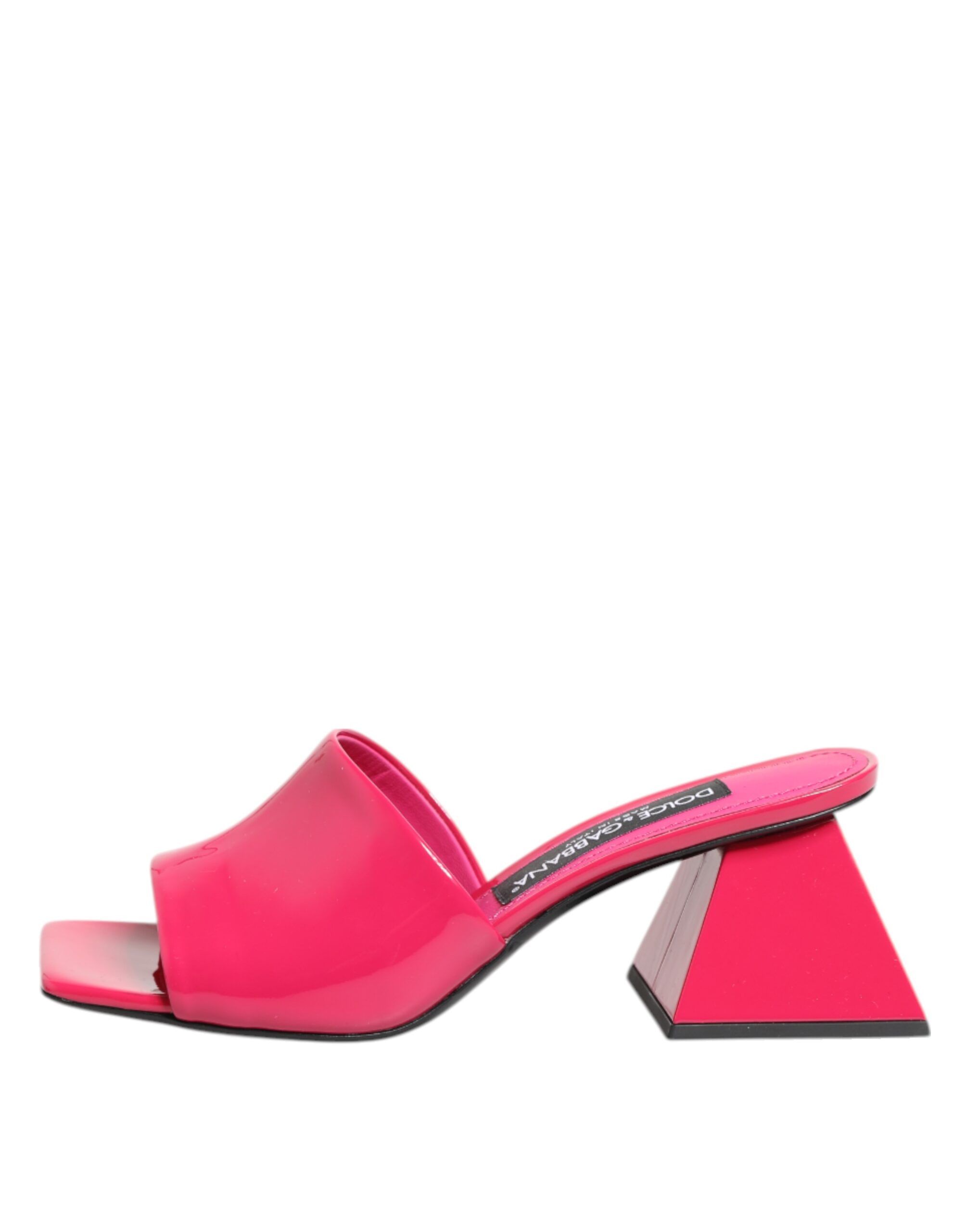 Open Toe Block Heel Mules Sandals Women's Shoes - Dolce & Gabbana - Modalova