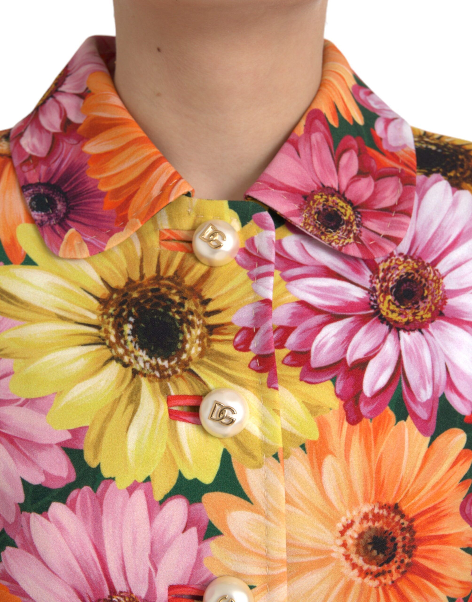 Daisy Print Floral Fantasy Women's Jacket - Dolce & Gabbana - Modalova