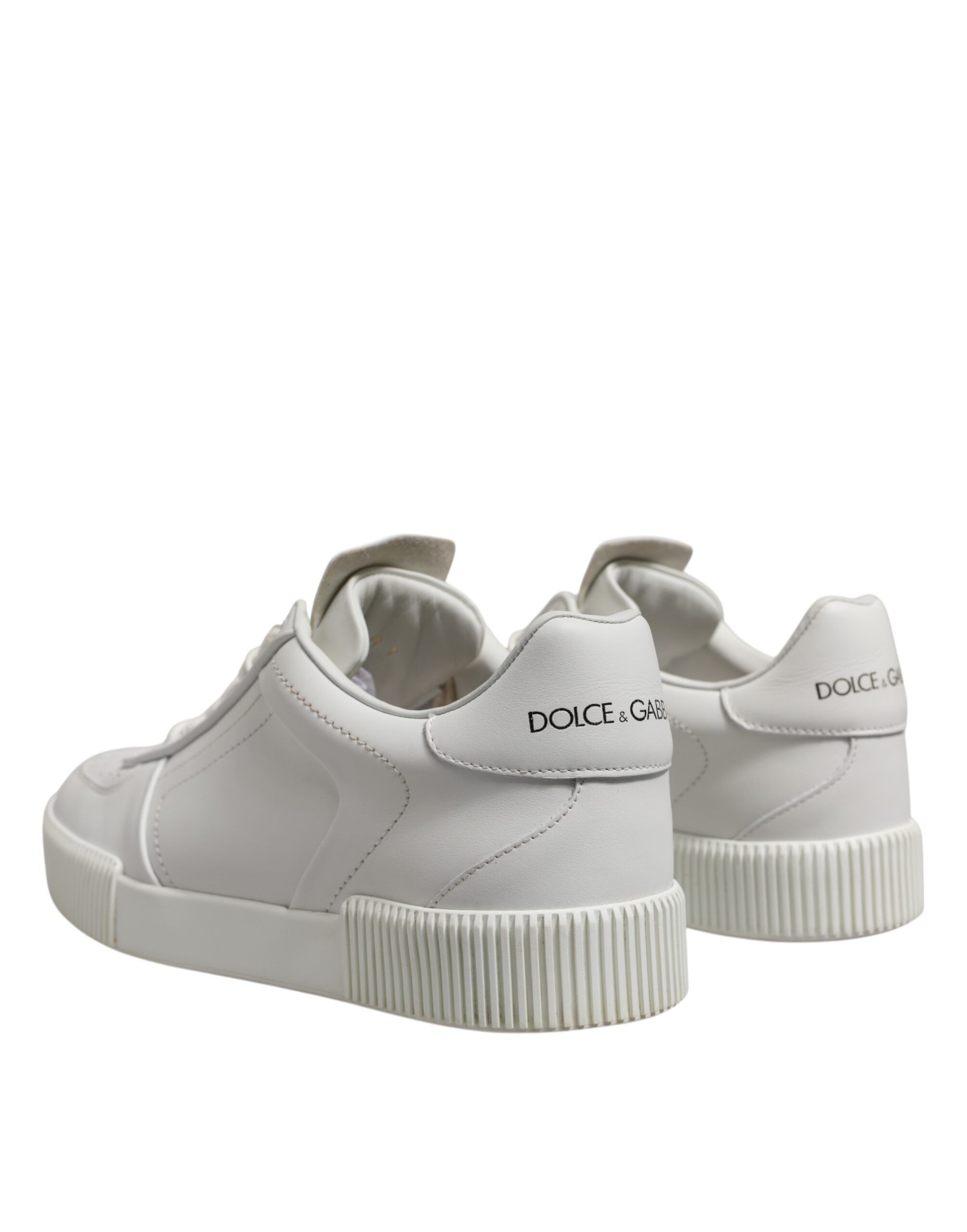 Miami Leather Low Top Sneakers Men's Shoes (Pre-Owned) - Dolce & Gabbana - Modalova