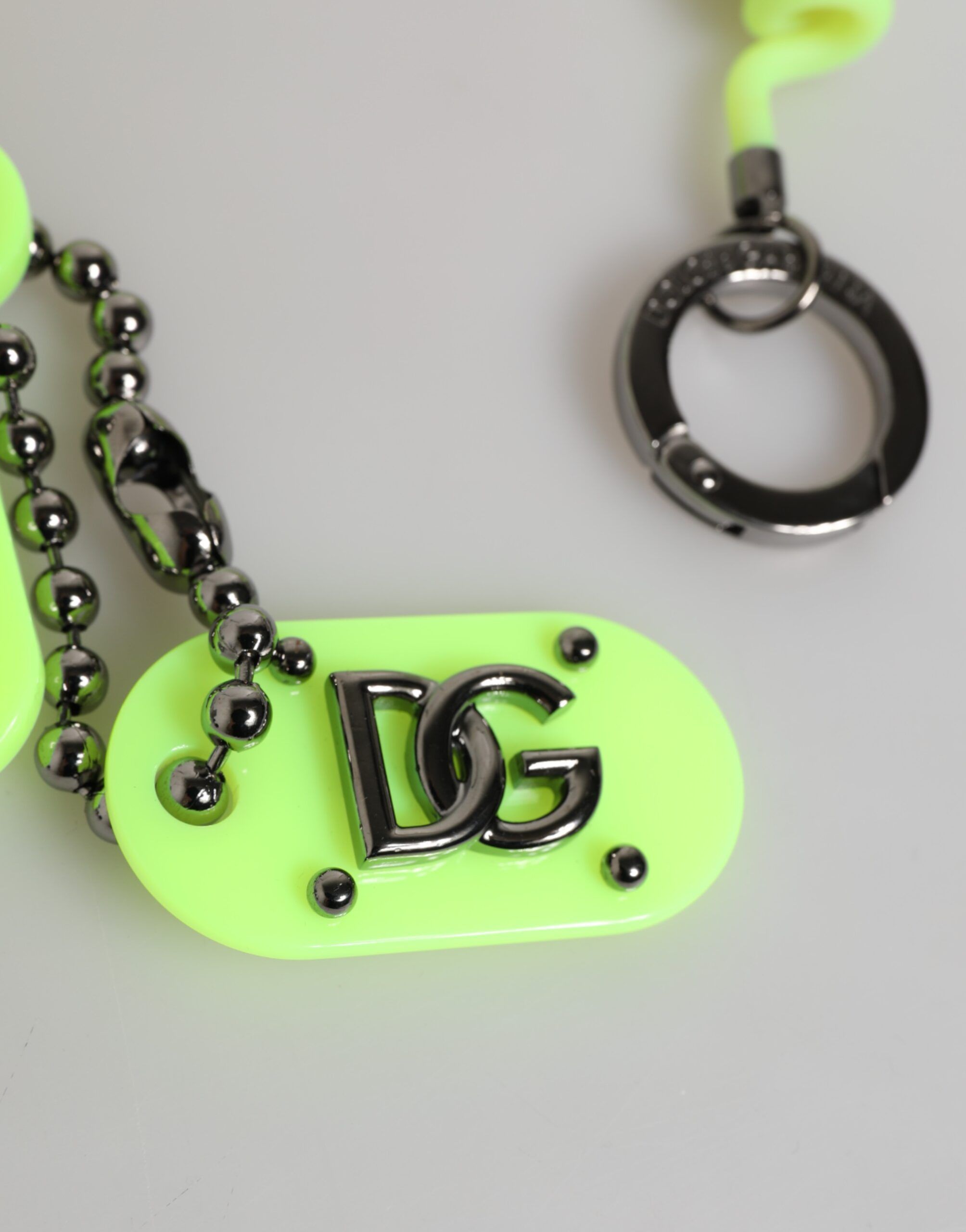 Springy Key Holder DG Logo Men's Keychain Keyring - Dolce & Gabbana - Modalova