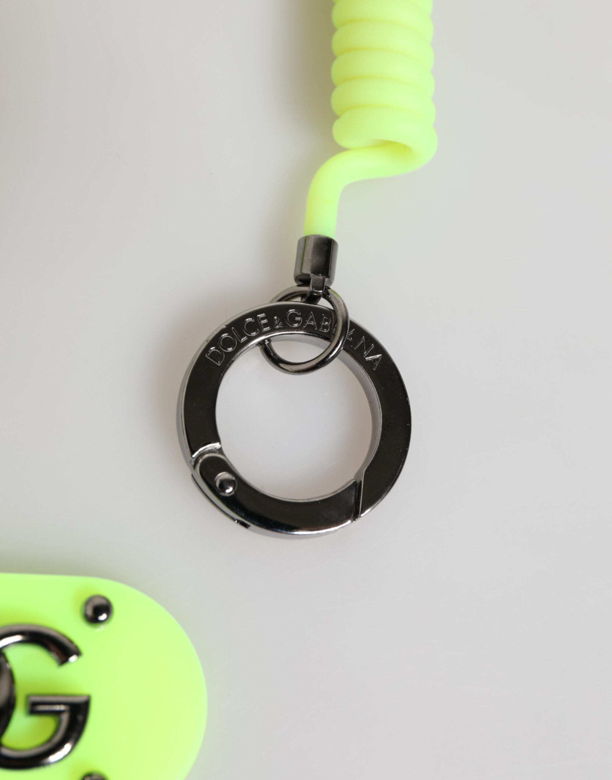 Springy Key Holder DG Logo Men's Keychain Keyring - Dolce & Gabbana - Modalova