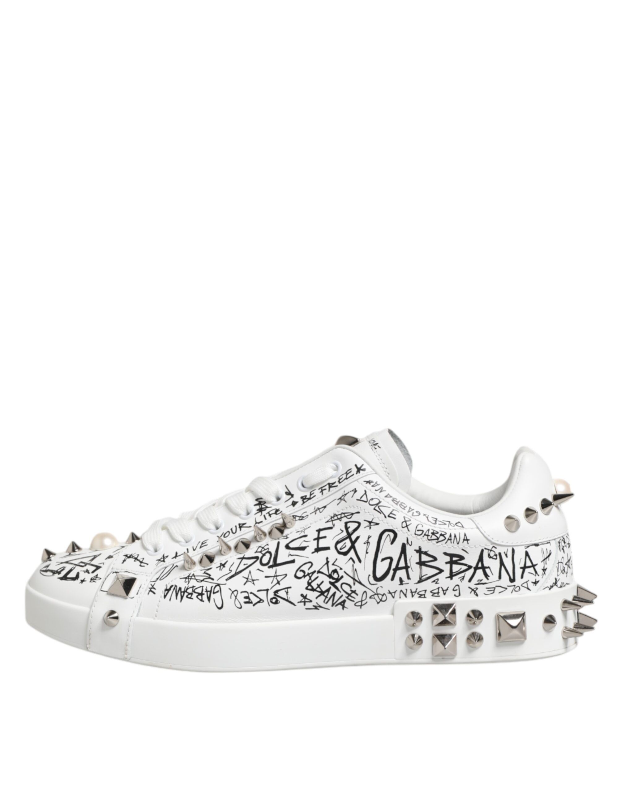 Portofino Studded Men Sneakers Men's Shoes (Pre-Owned) - Dolce & Gabbana - Modalova