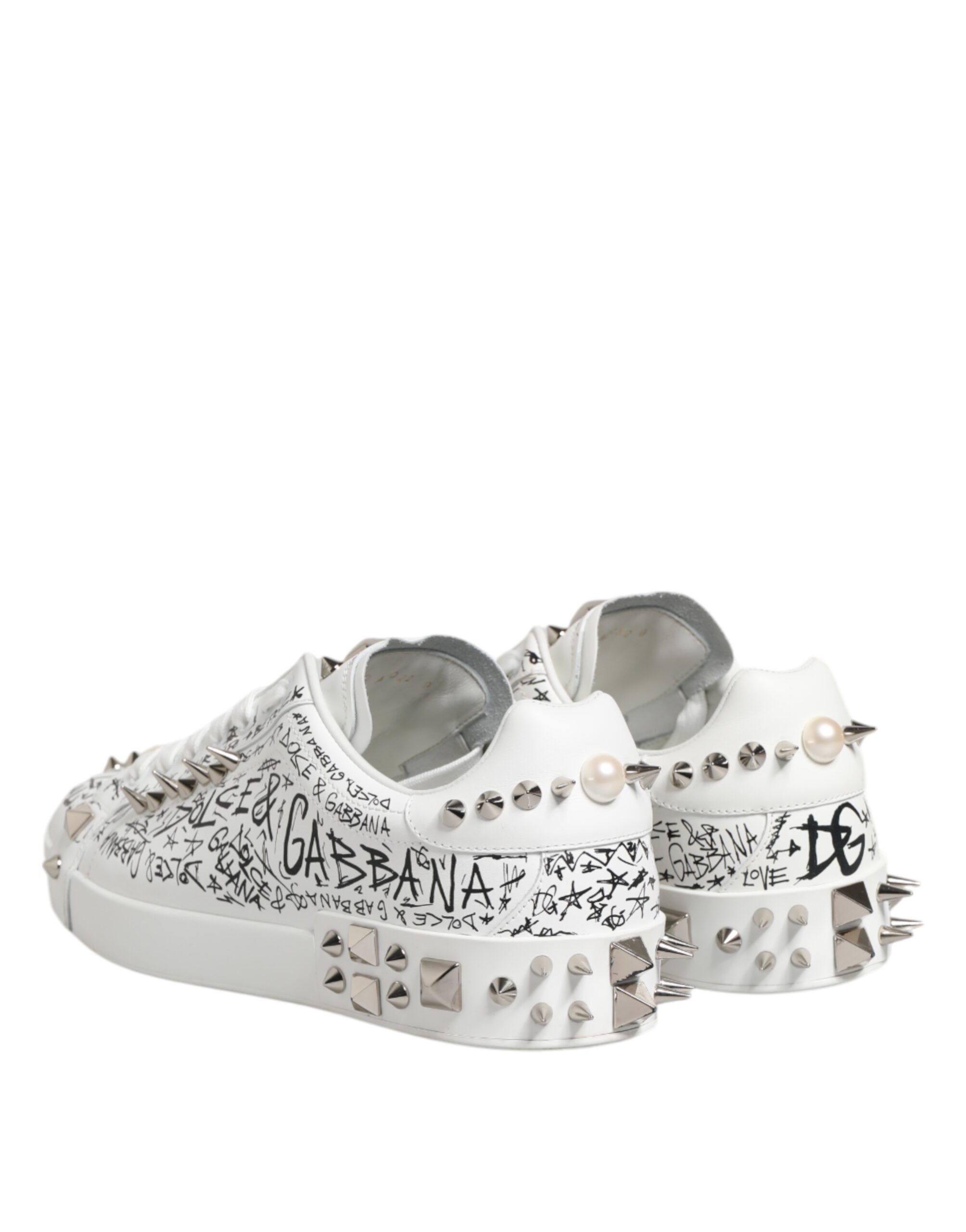 Portofino Studded Men Sneakers Men's Shoes (Pre-Owned) - Dolce & Gabbana - Modalova
