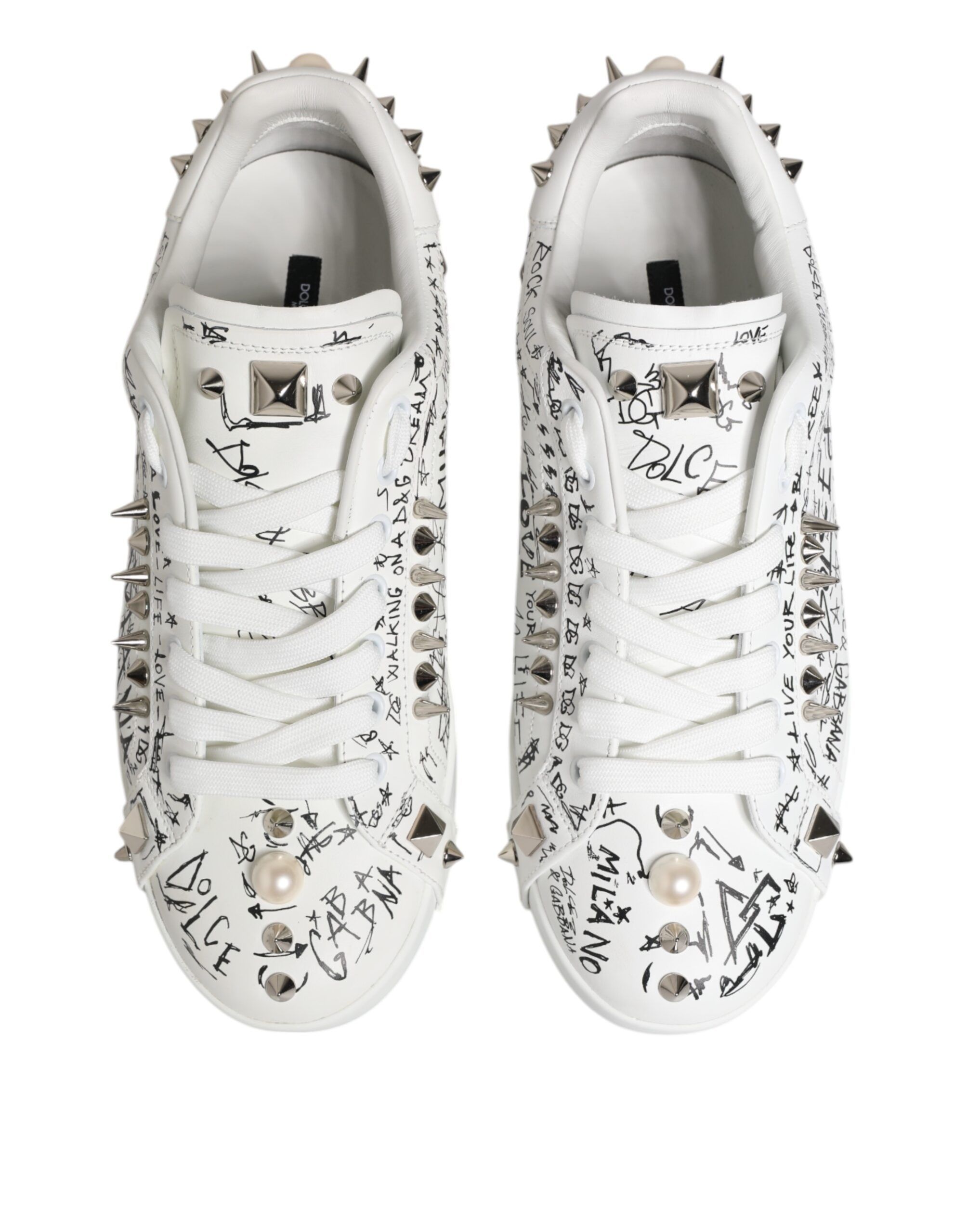Portofino Studded Men Sneakers Men's Shoes (Pre-Owned) - Dolce & Gabbana - Modalova