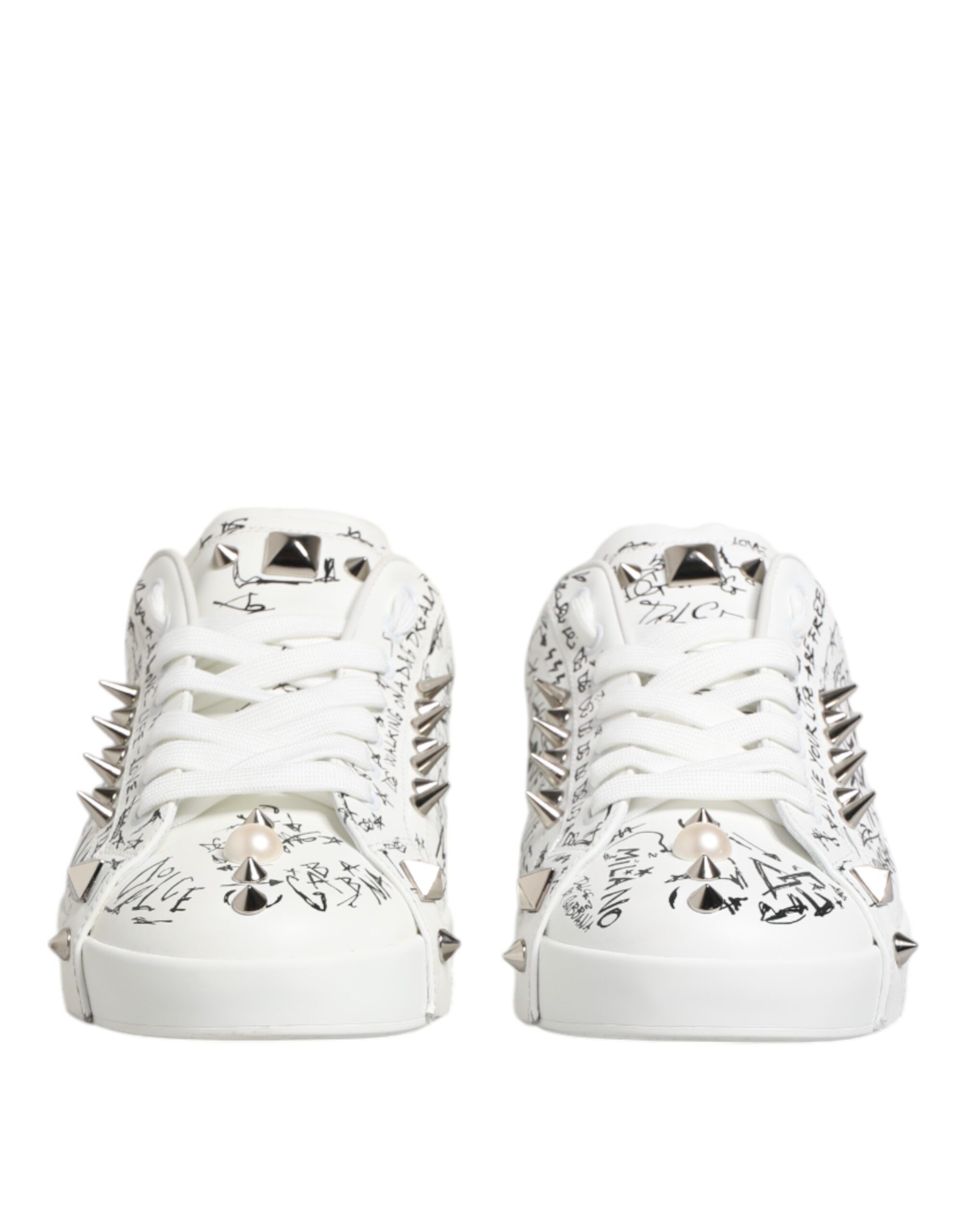 Portofino Studded Men Sneakers Men's Shoes (Pre-Owned) - Dolce & Gabbana - Modalova