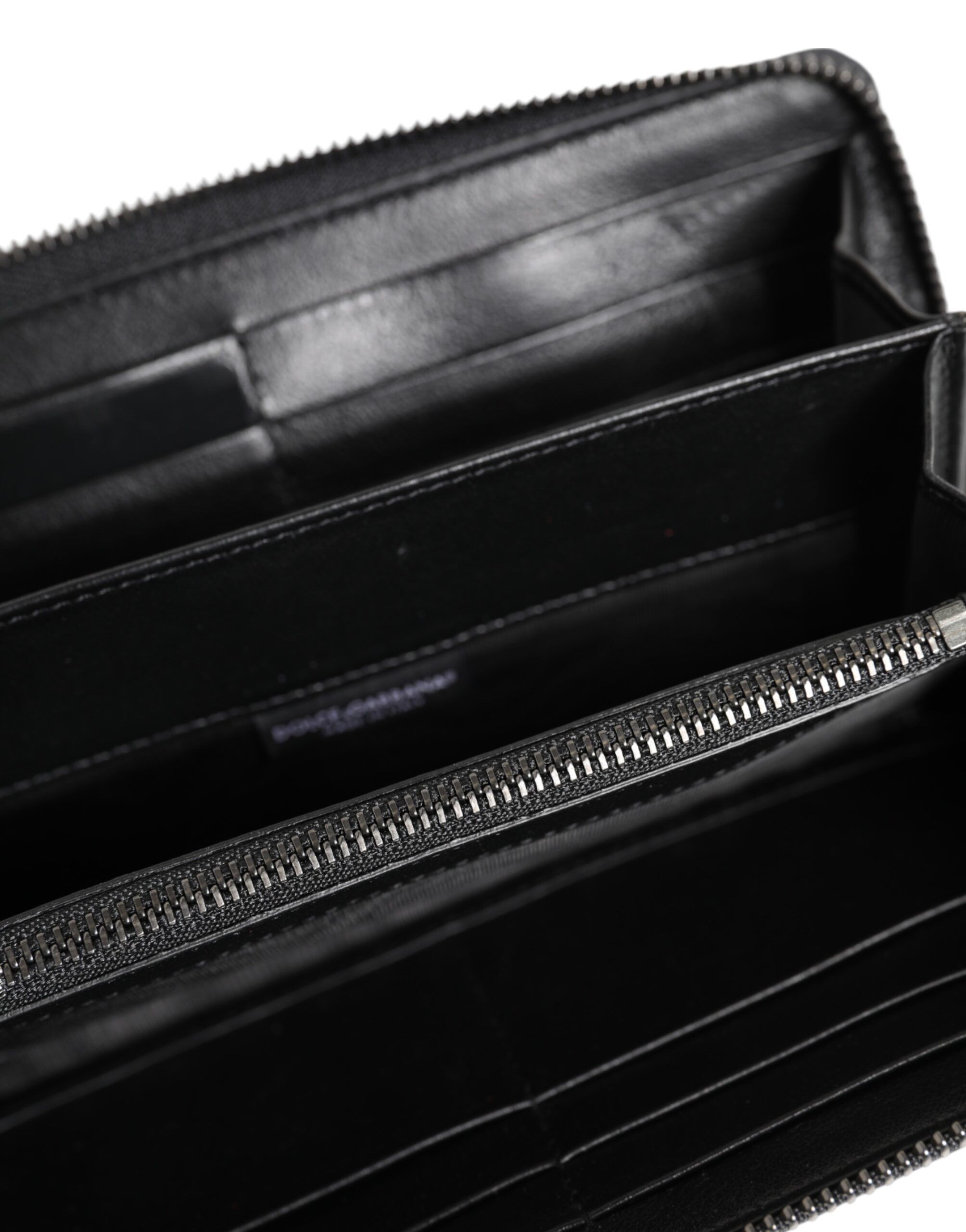 Black Blue Exotic Leather Men Continental Clutch Men's Wallet - Dolce & Gabbana - Modalova
