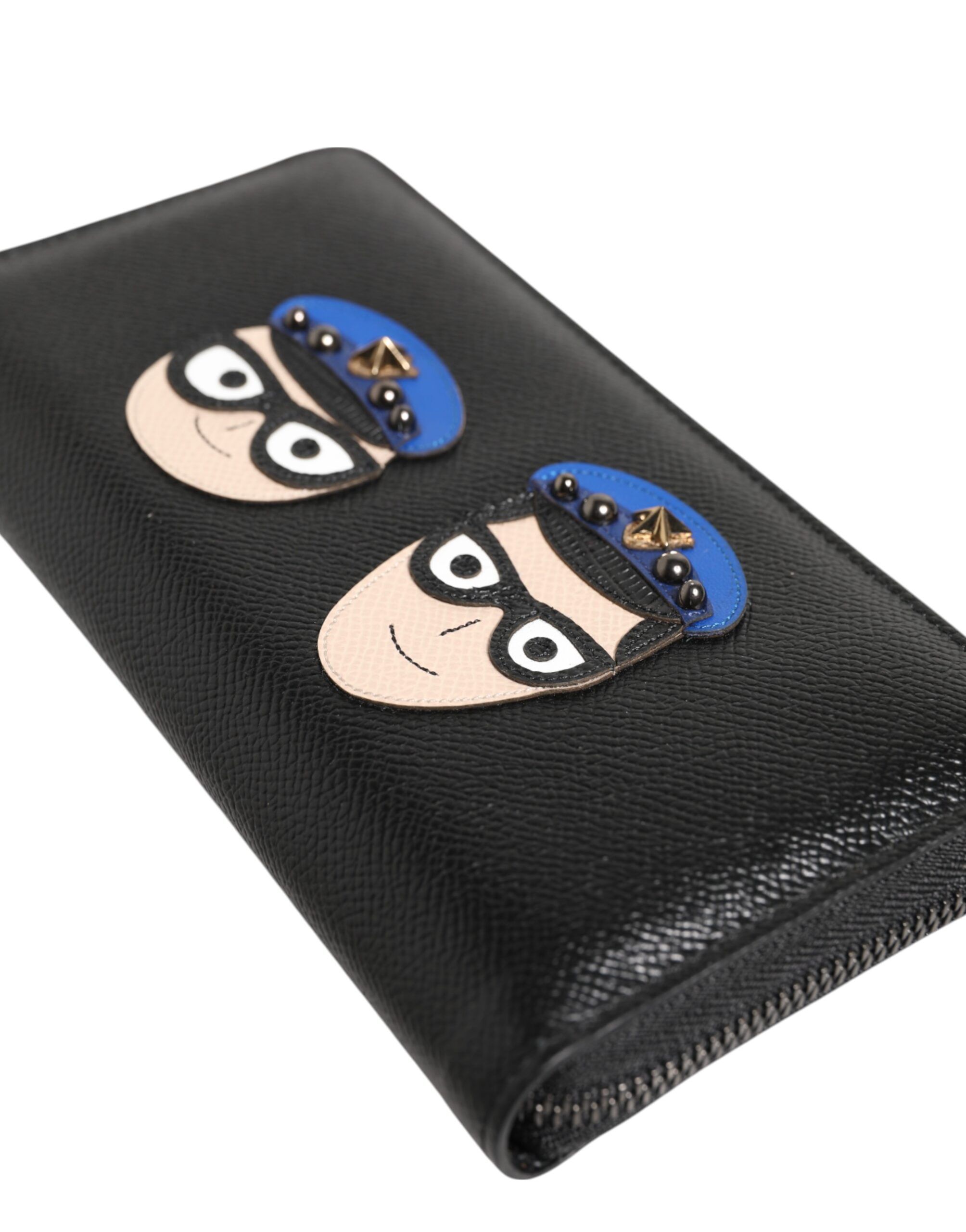 Leather #DGFAMILY Zipper Continental Mens Men's Wallet - Dolce & Gabbana - Modalova
