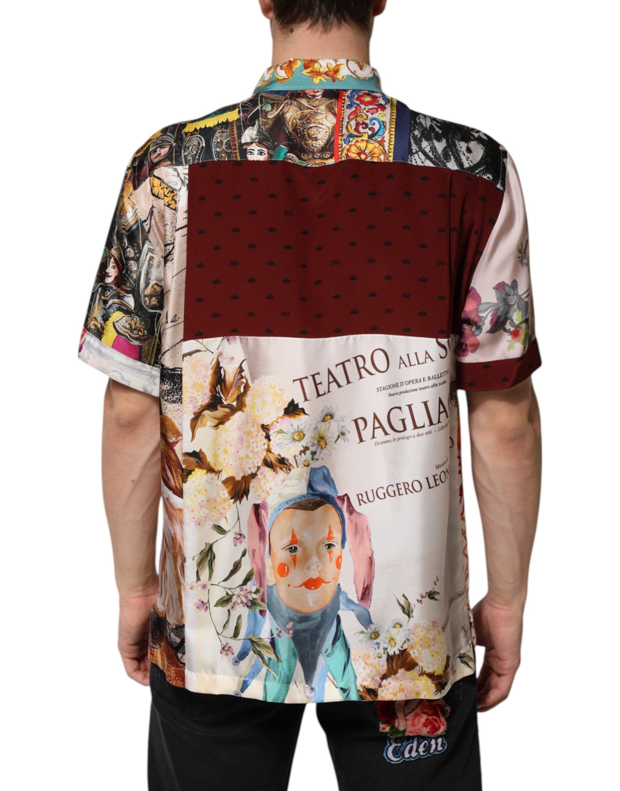 Shell Print Hawaii Casual Men's Shirt - Dolce & Gabbana - Modalova