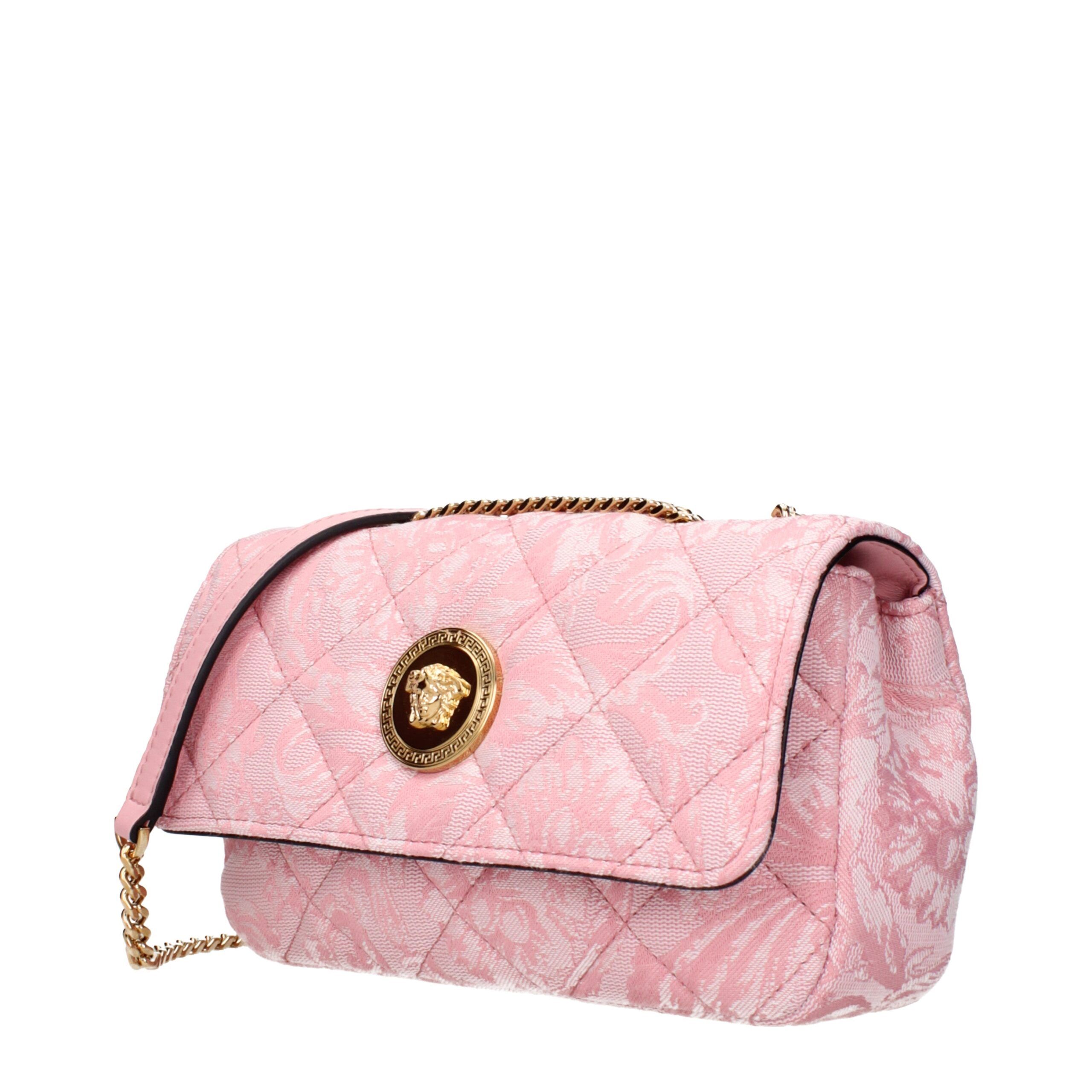 Fabric Shoulder Women's Bag - Versace - Modalova
