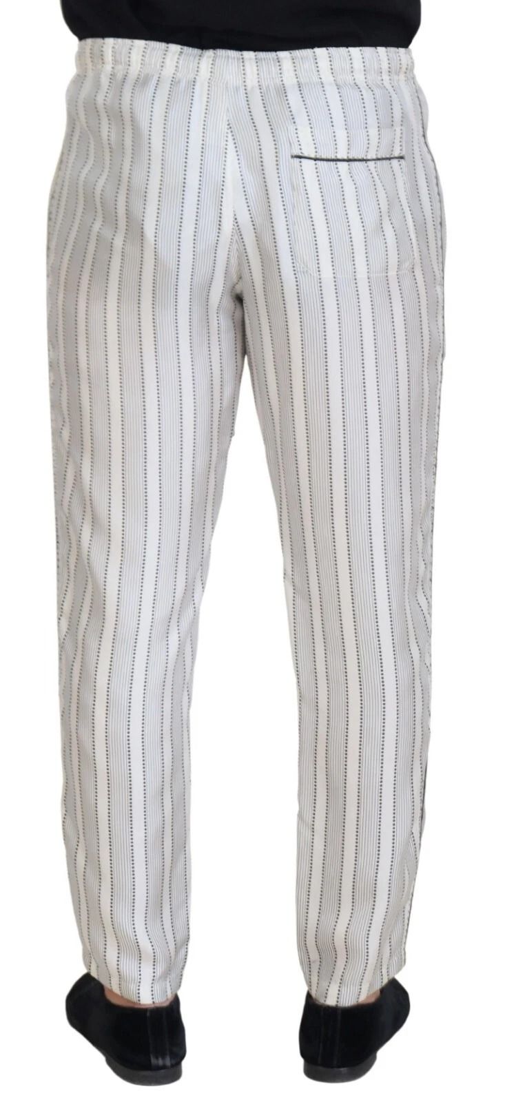 Stripes Silk Lounge Trouser Men's Pants - Dolce & Gabbana - Modalova