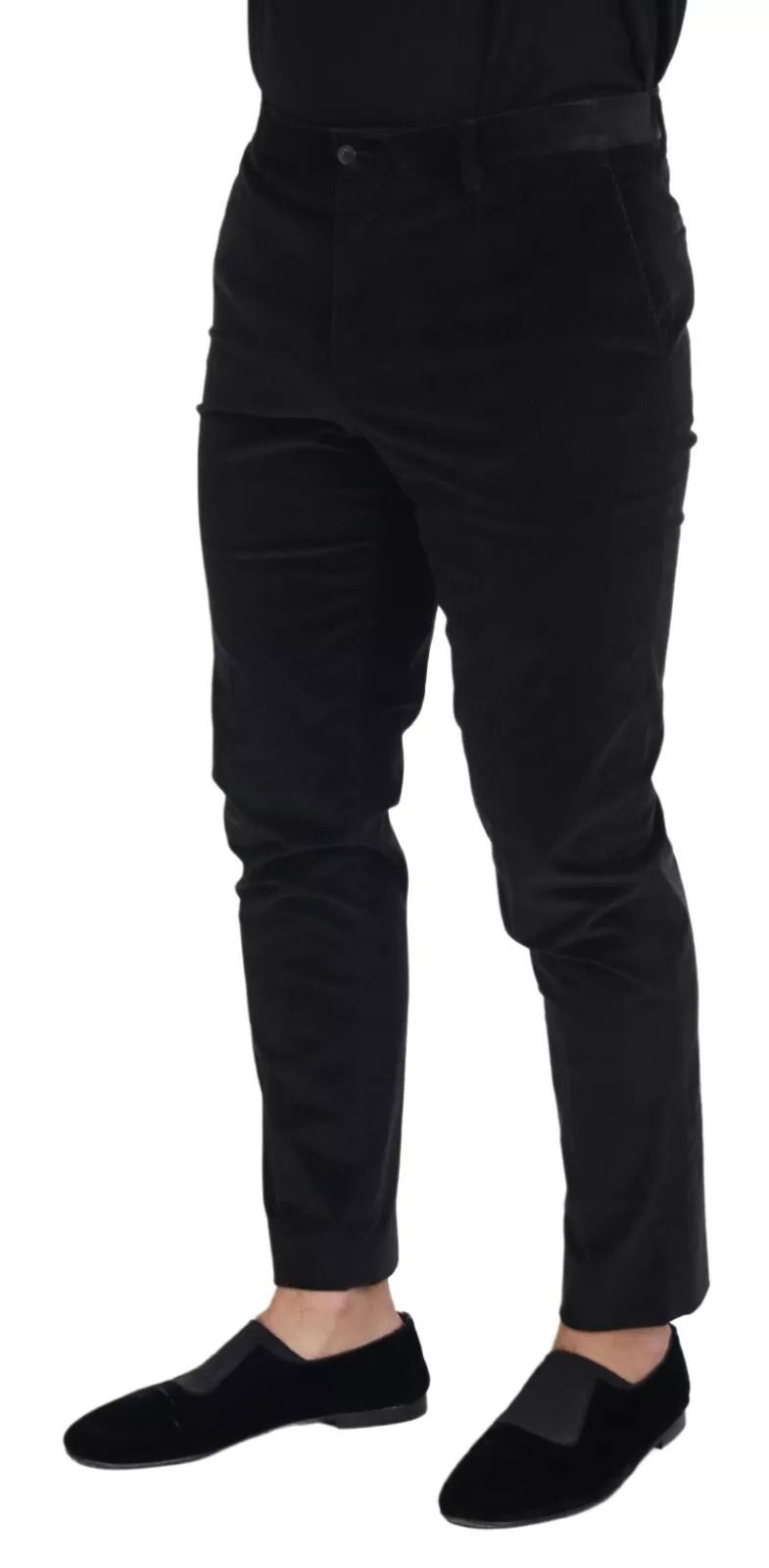 Stretch Cotton Slim Trousers Chino Men's Pants (Pre-Owned) - Dolce & Gabbana - Modalova