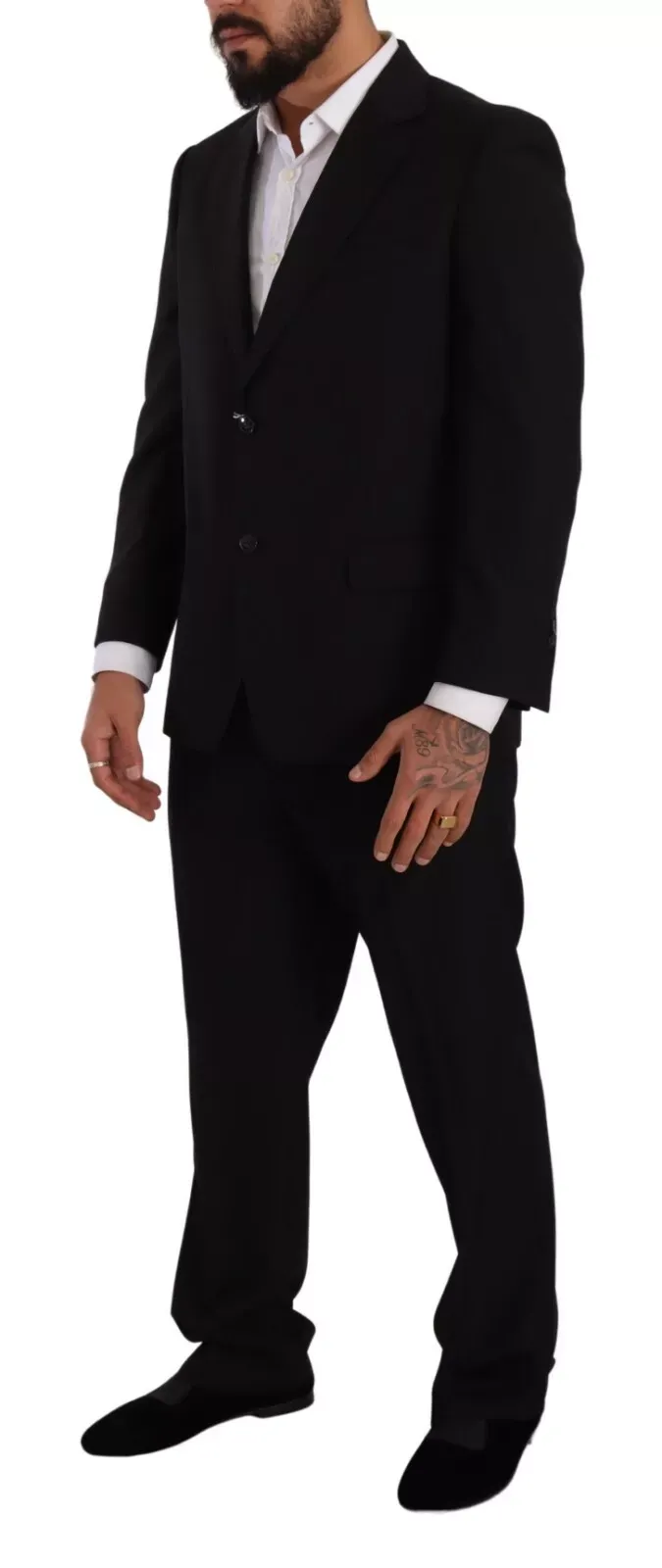 Polyester Single Breasted Formal 2 Piece Men's Suit (Pre-Owned) - Domenico Tagliente - Modalova