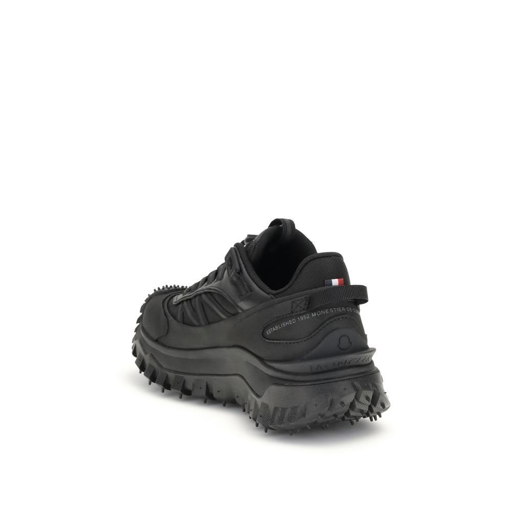 Calf Leather Bos Taurus Athletic Women's Sneakers - Moncler - Modalova