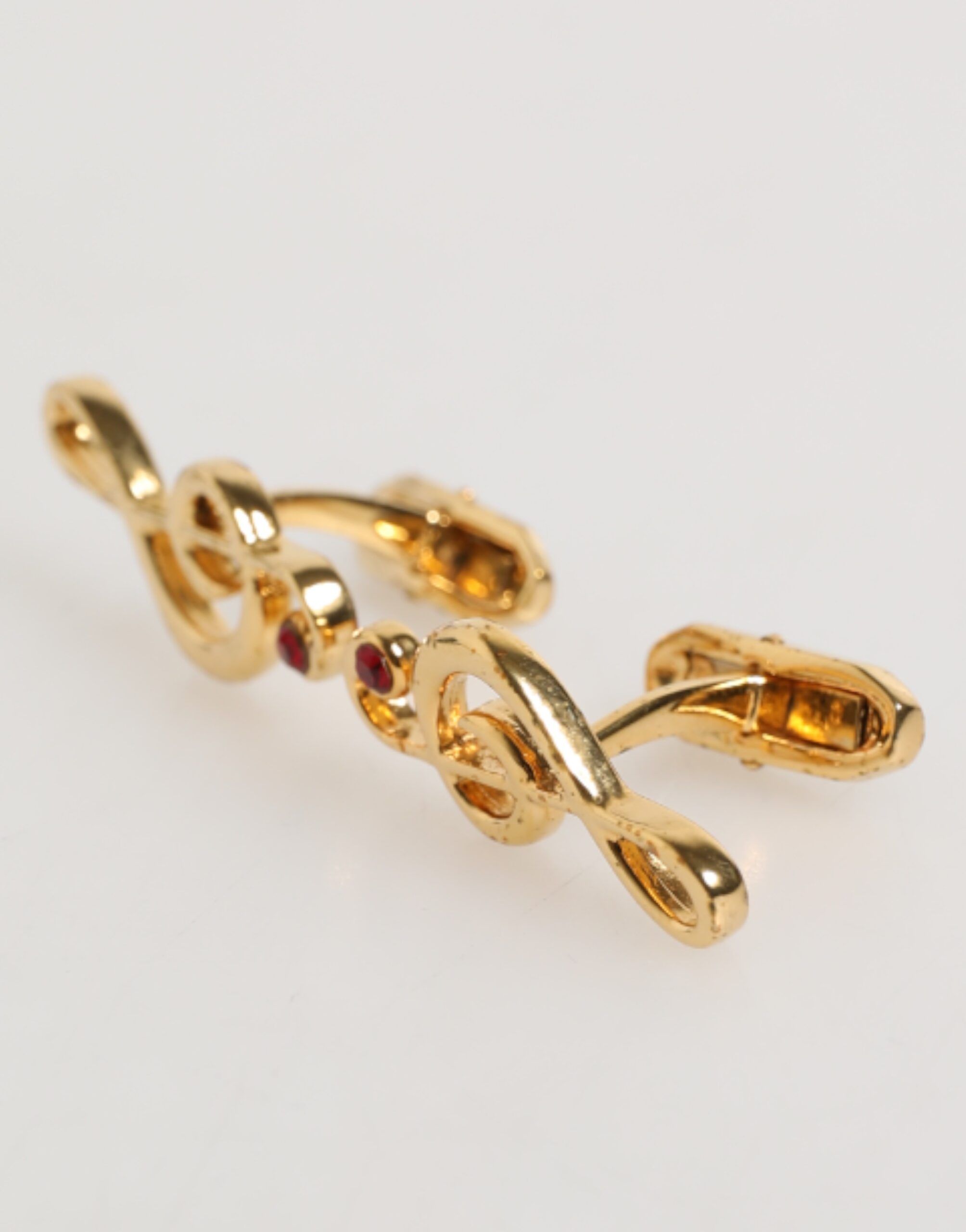 Musical Note Metal Brass Pin Men Accessory Men's Cufflinks - Dolce & Gabbana - Modalova