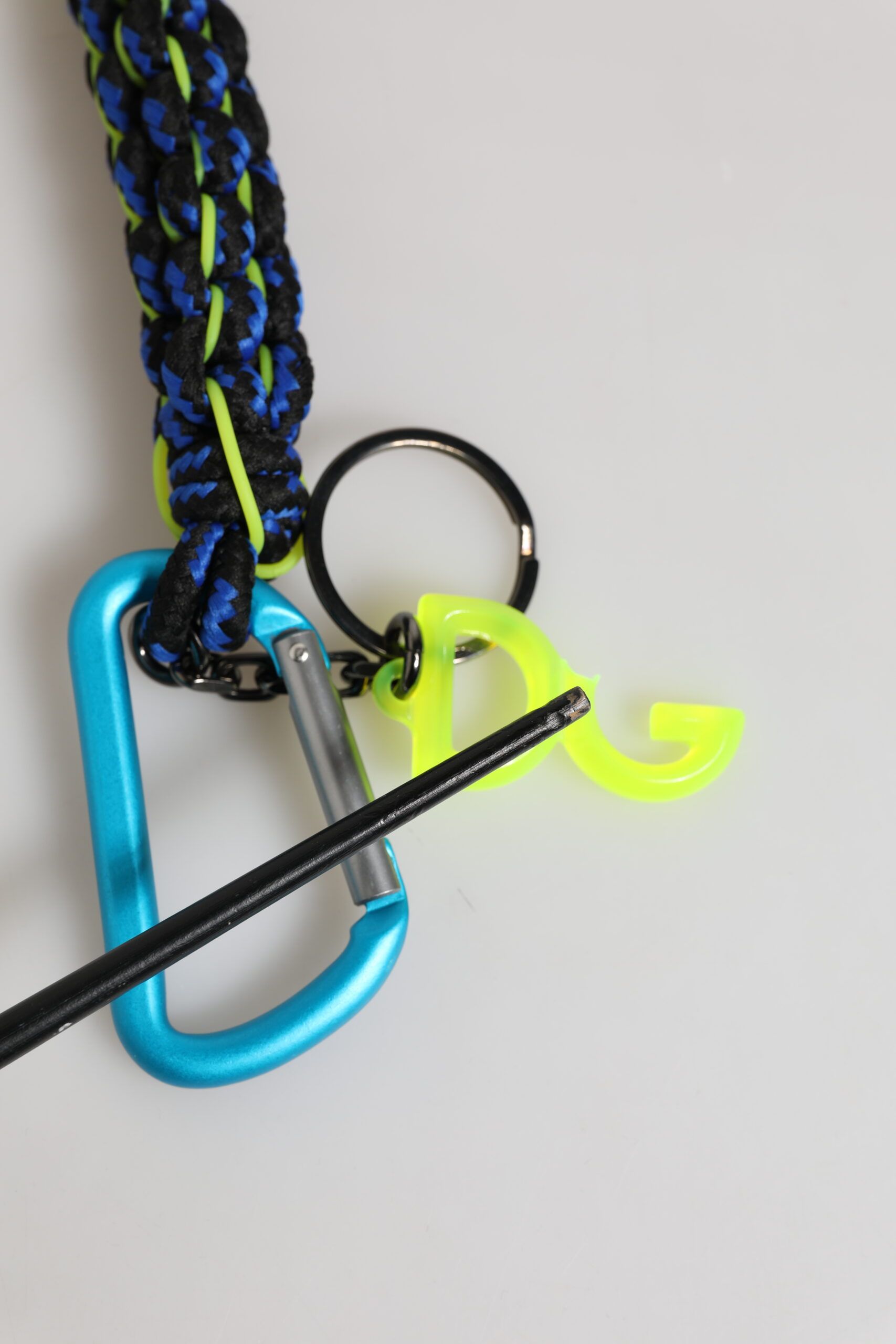 Polyester Tape String DG Logo Keychain Men's Keyring (Pre-Owned) - Dolce & Gabbana - Modalova