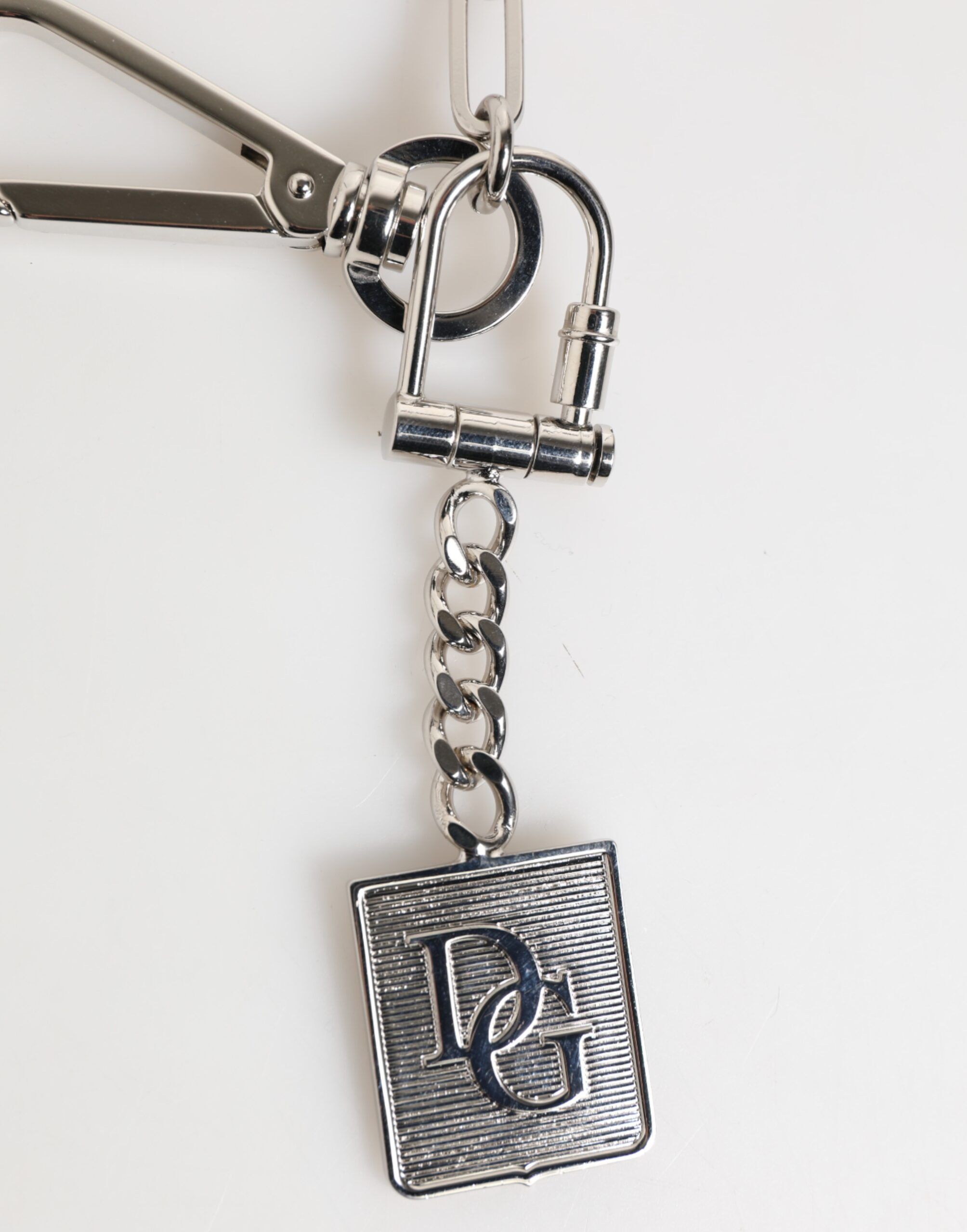 Tone Metal Chain DG Logo Pendant Men Men's Necklace - Dolce & Gabbana - Modalova