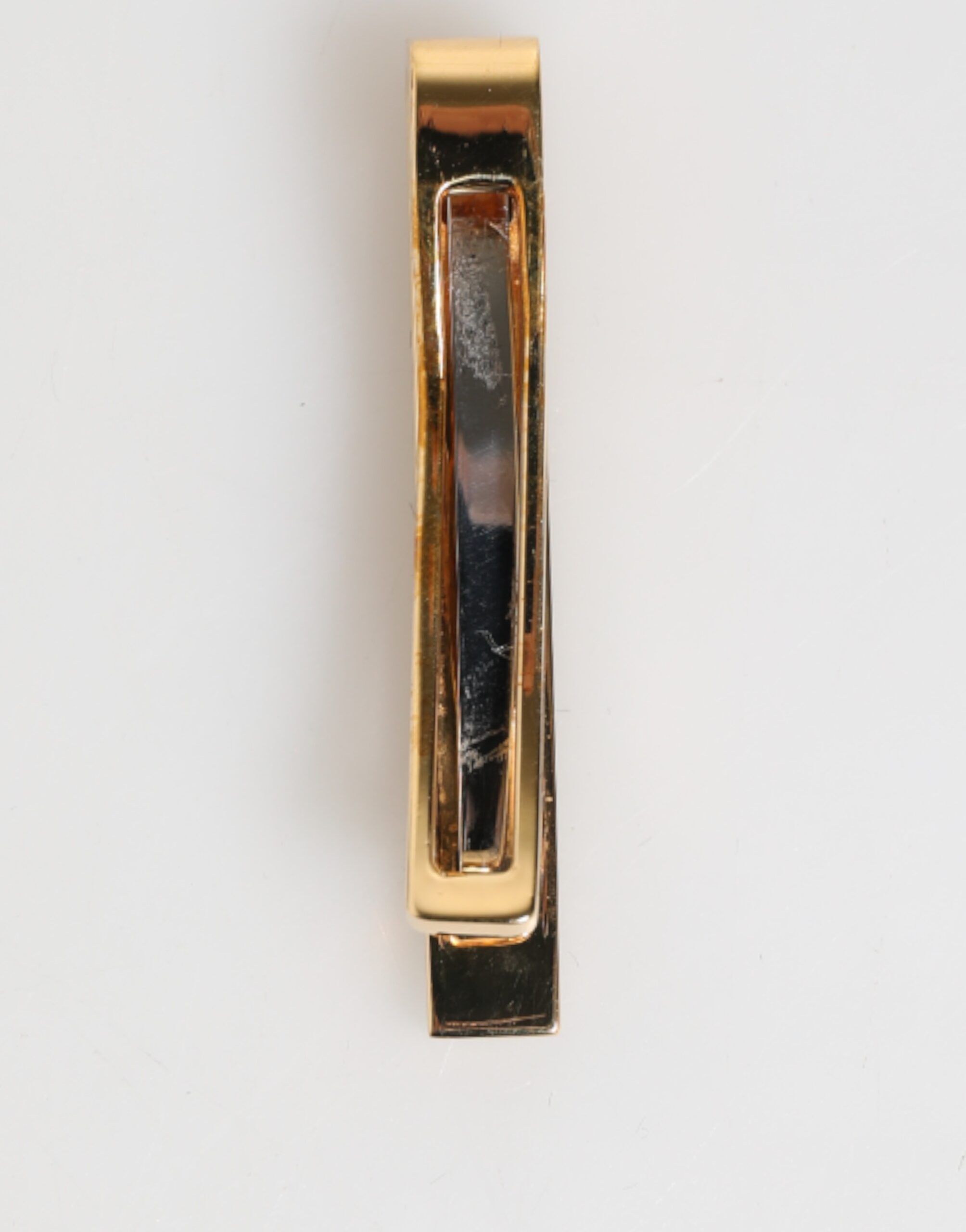 Gold Tone Brass Men's Accessory Tie Clip Men's Bar (Pre-Owned) - Dolce & Gabbana - Modalova