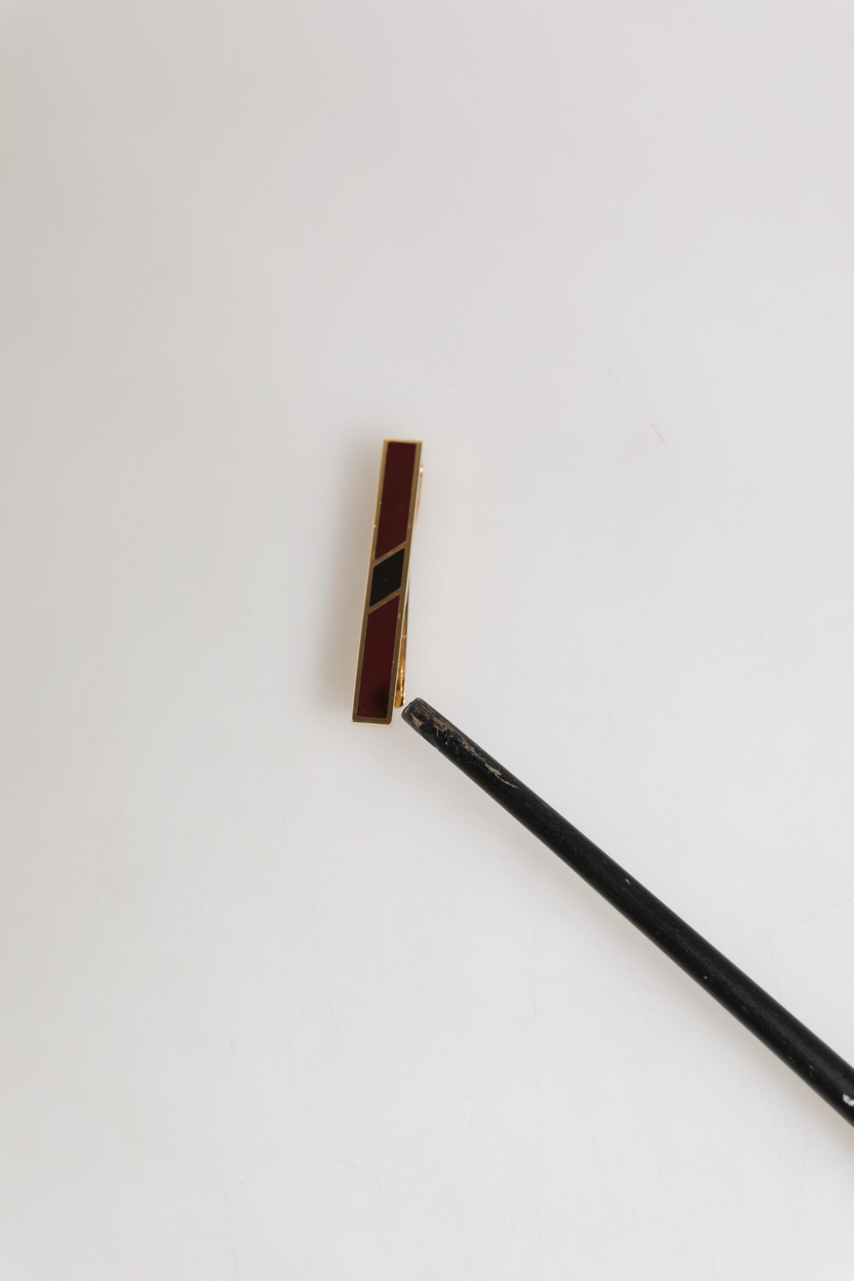 Gold Tone Brass Men's Accessory Tie Clip Men's Bar (Pre-Owned) - Dolce & Gabbana - Modalova