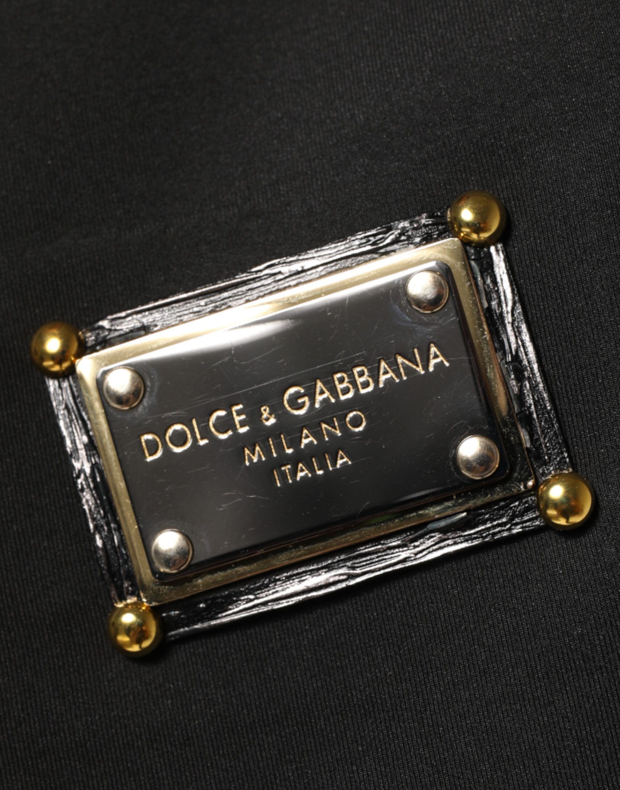 Polyester Logo Plaque Bomber Men's Jacket (Pre-Owned) - Dolce & Gabbana - Modalova