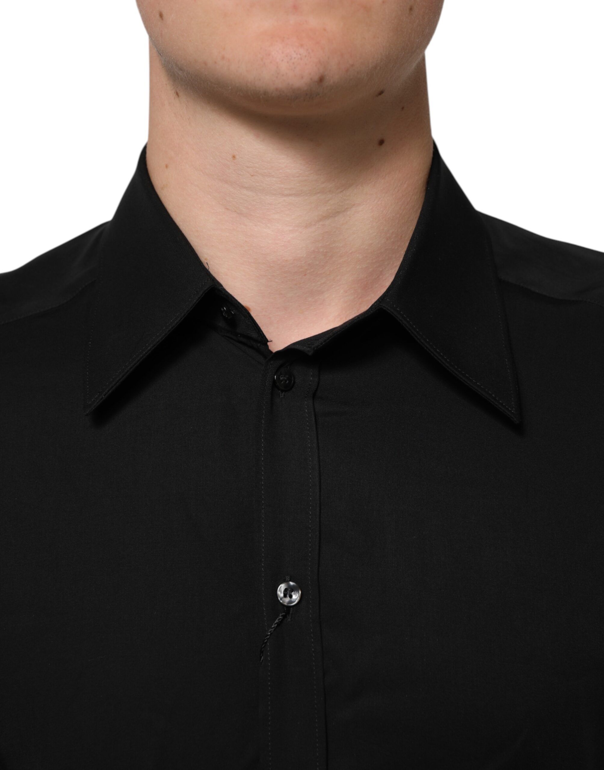Viscose Long Sleeve Formal Dress Men's Shirt - Dolce & Gabbana - Modalova