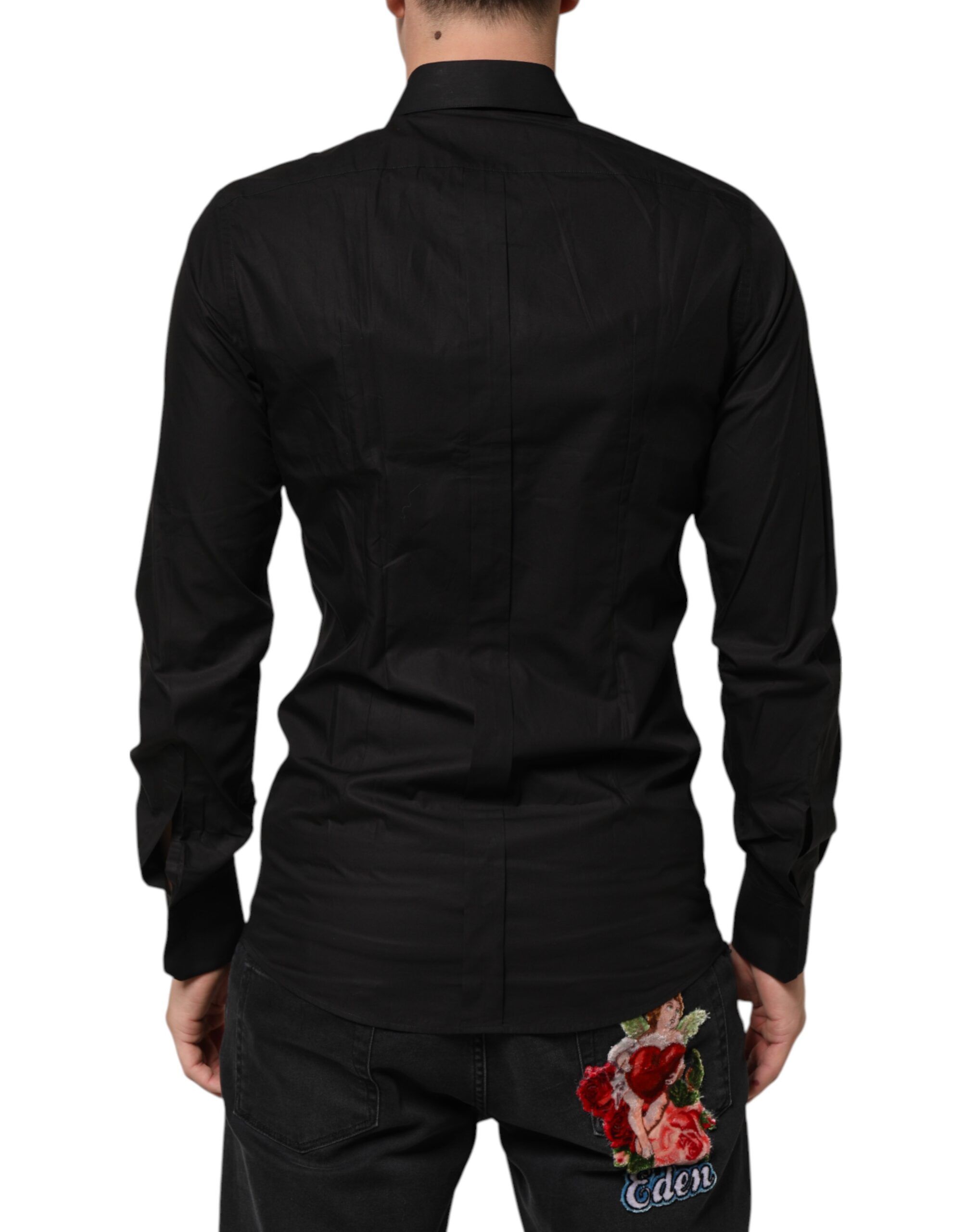 Cotton Star Sequin Dress Formal Men Men's Shirt (Pre-Owned) - Dolce & Gabbana - Modalova