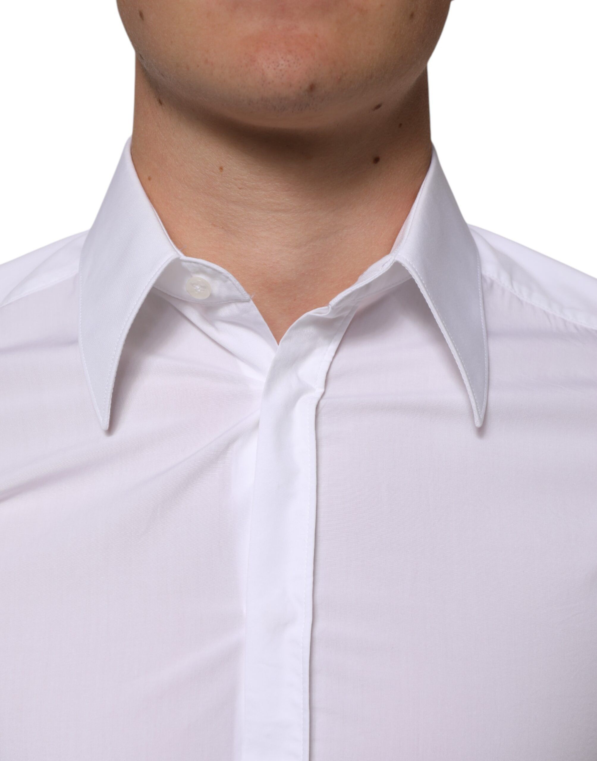 Cotton MARTINI Long Sleeve Dress Men's Shirt - Dolce & Gabbana - Modalova
